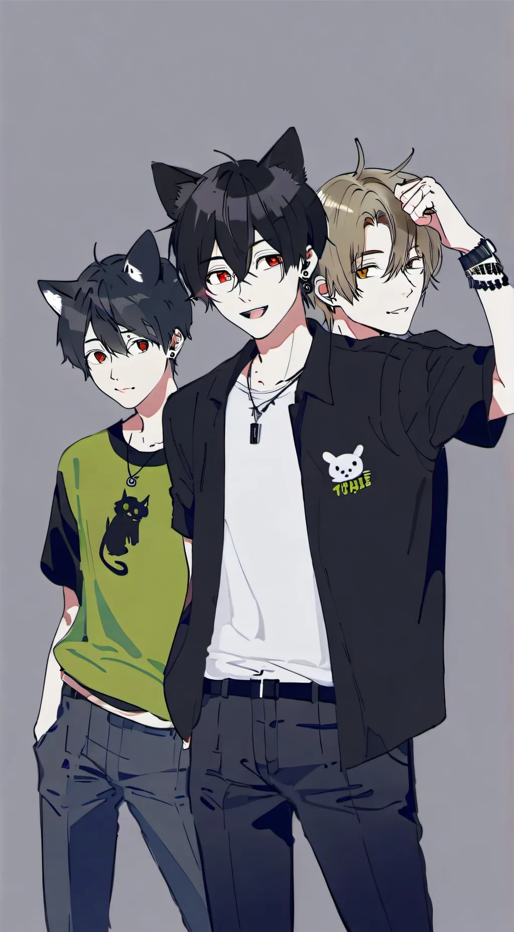 ai character: Jake,Luke,Jason background