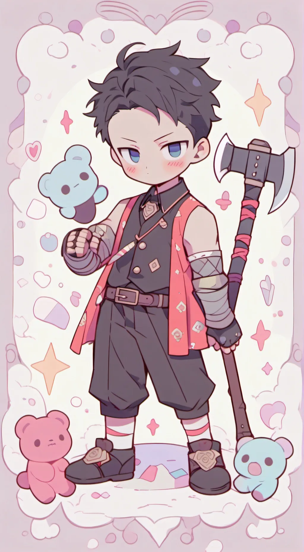 ai character: nightmare background