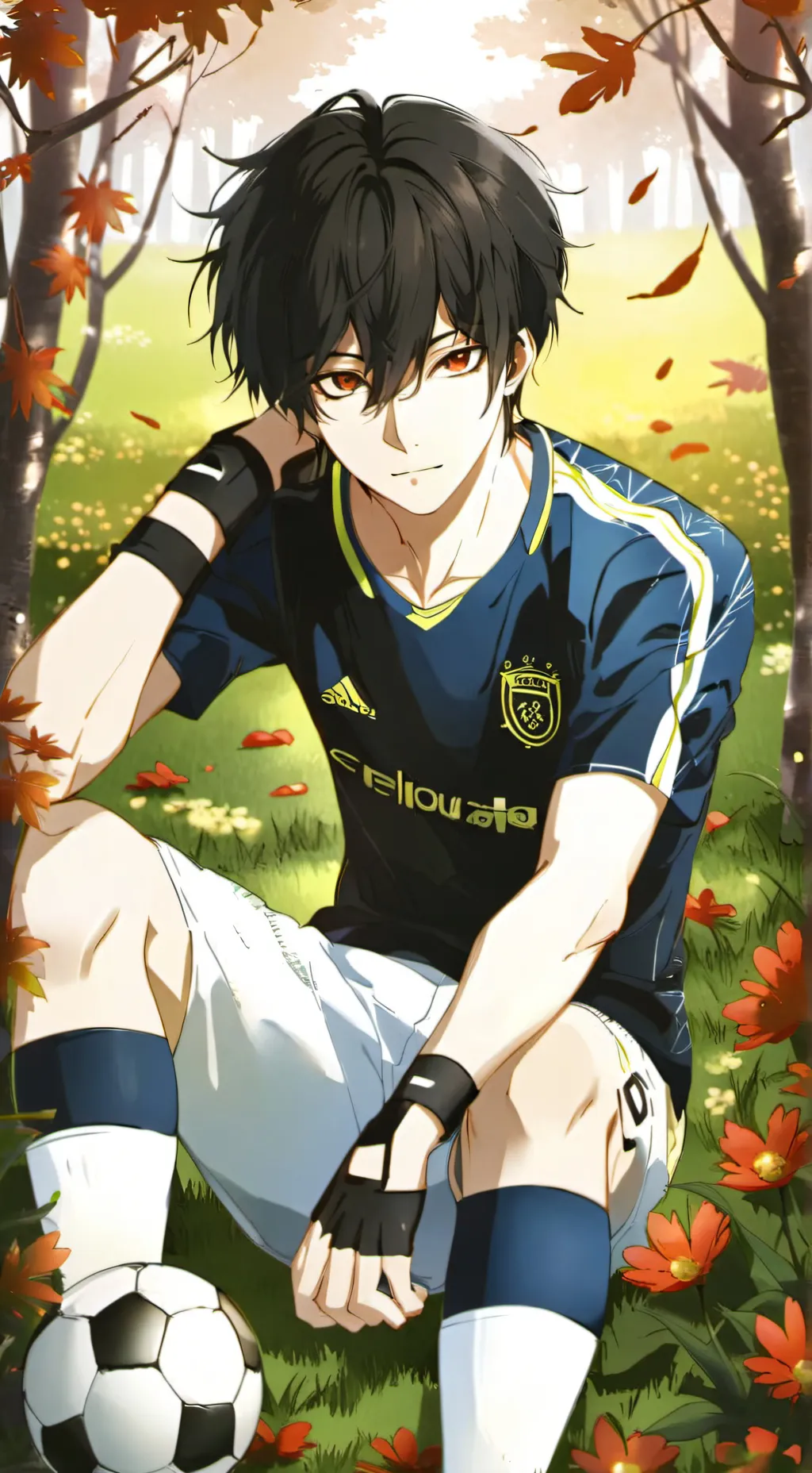 ai character: Blue lock⚽️ background