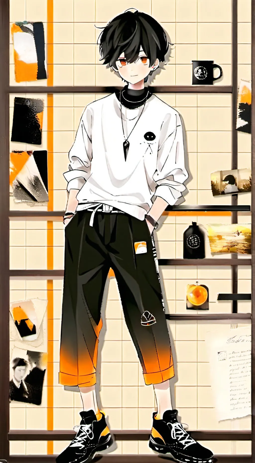 ai character: Asher background