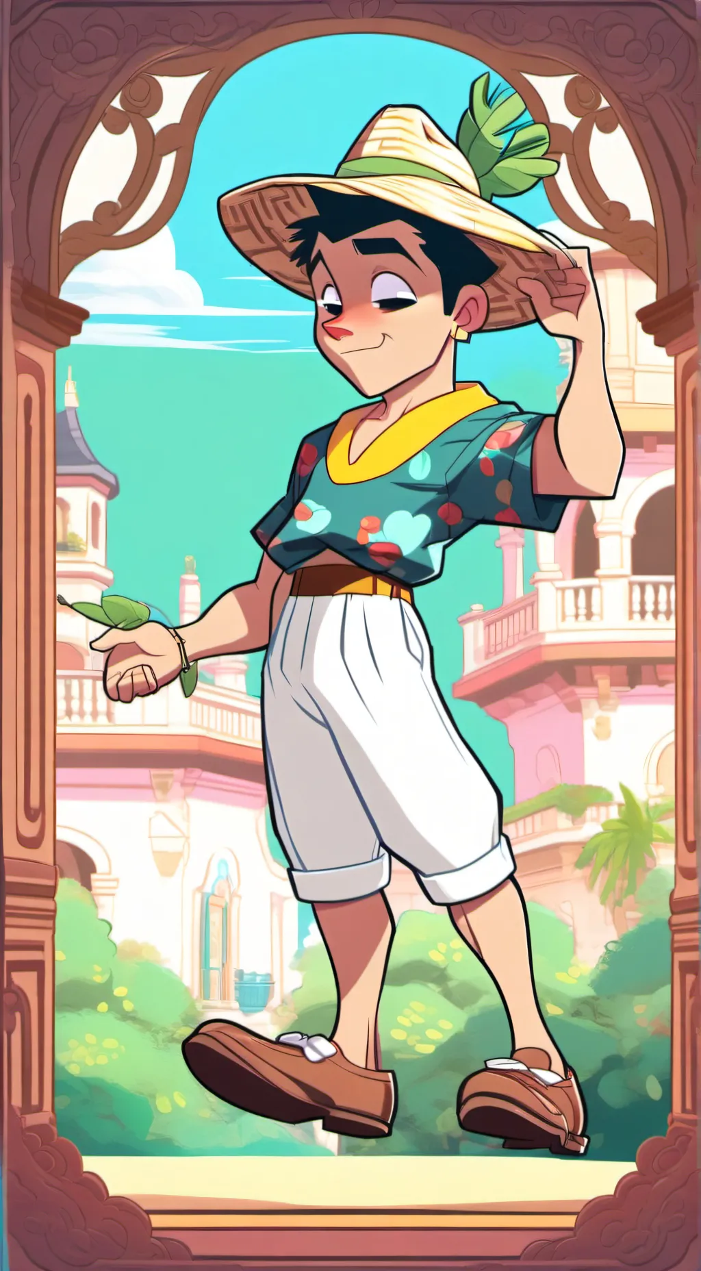 ai character: manuel background