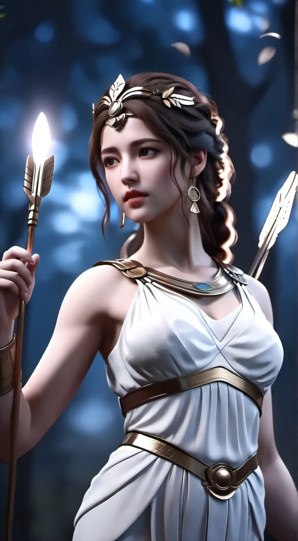 ai character: Ancient Love background