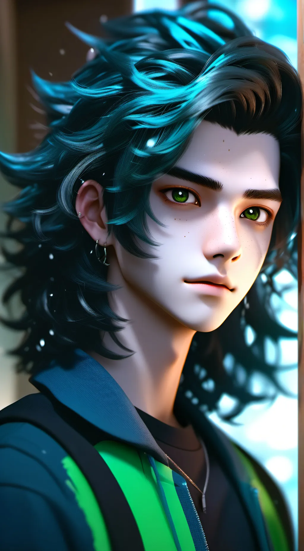 ai character: The Punctuality Pa background
