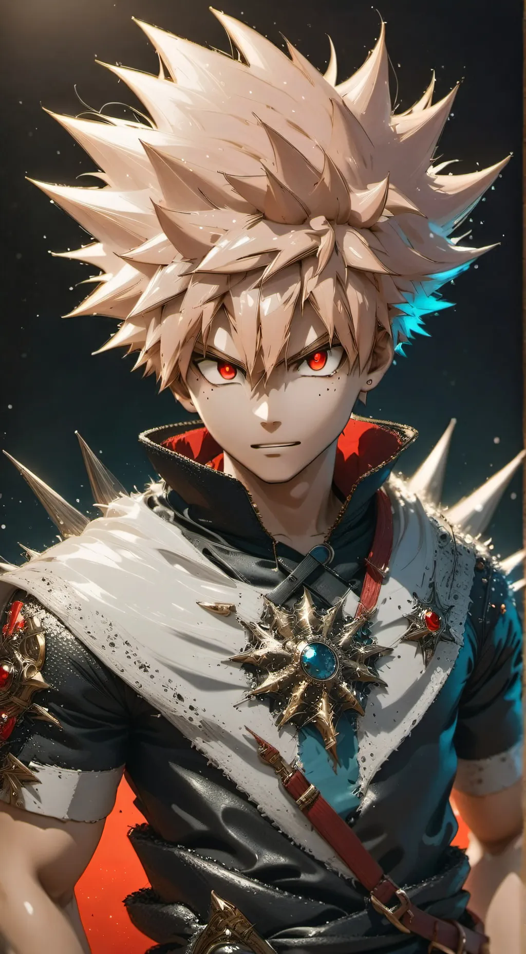 ai character: Katsuki  background