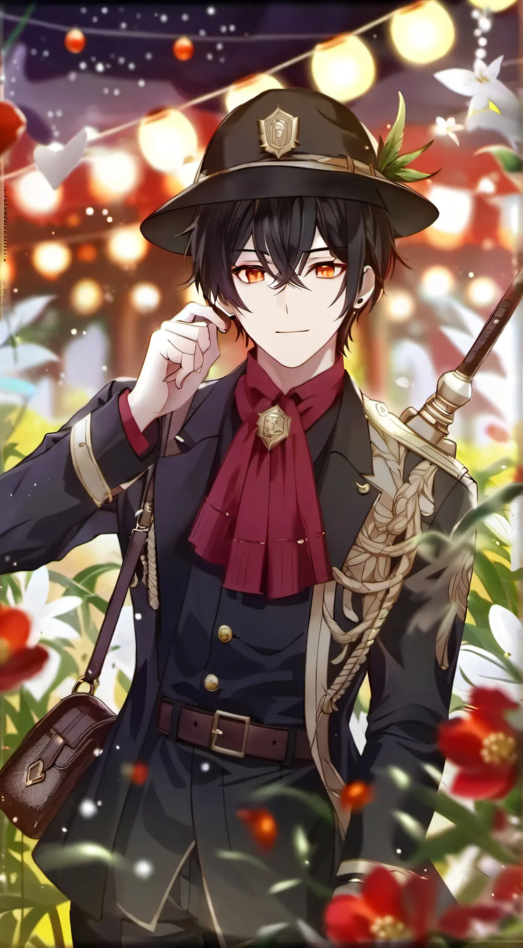 ai character: Moisés  background
