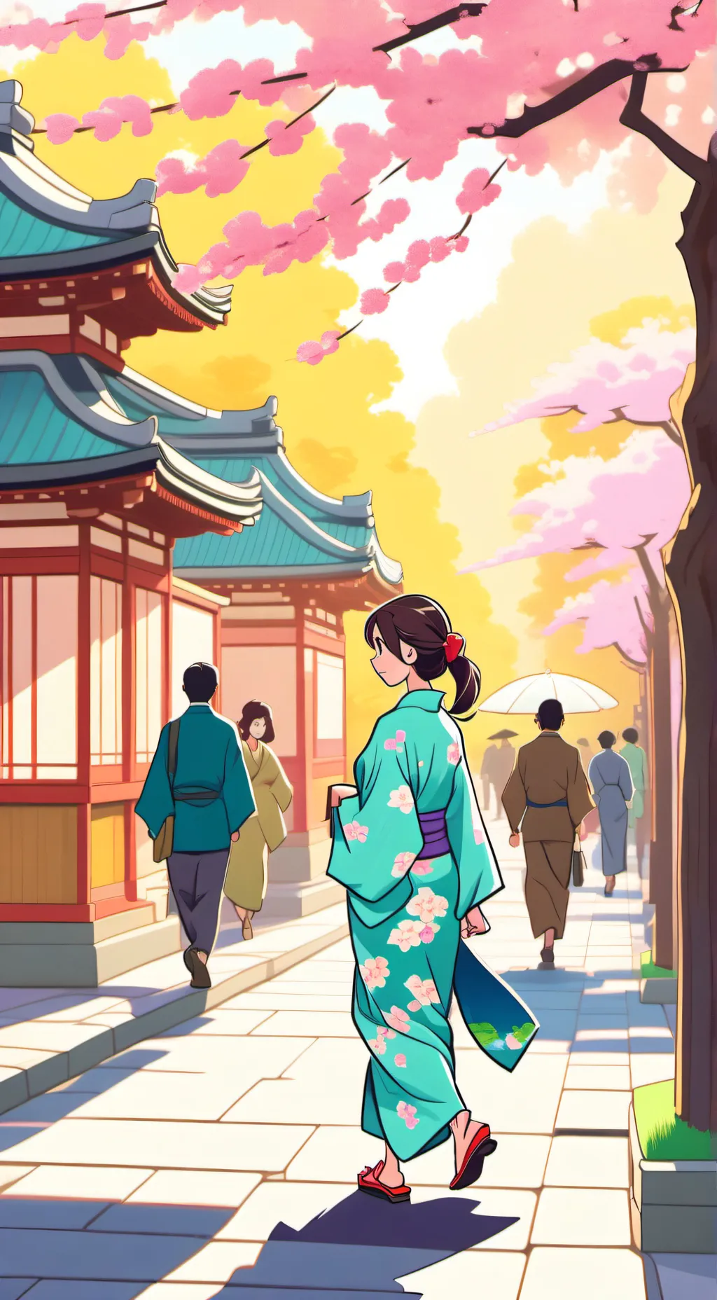 ai character: llorumi background
