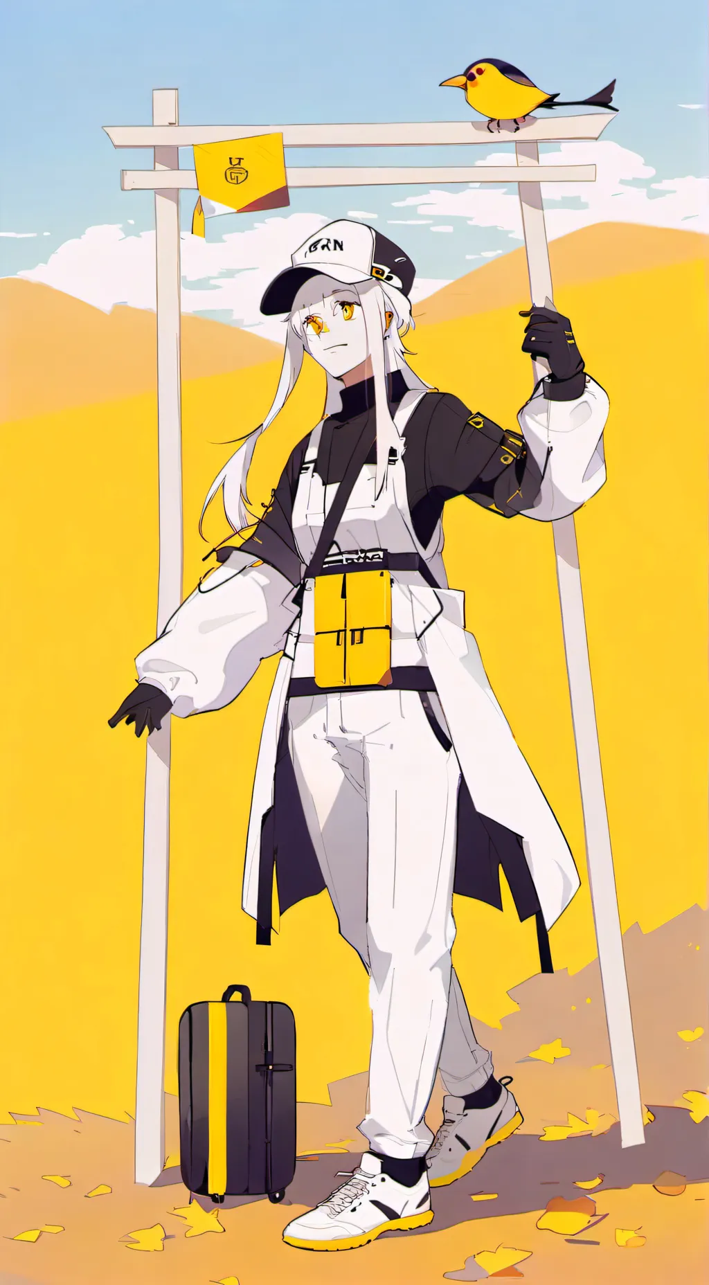 ai character: ctanap x dogday background