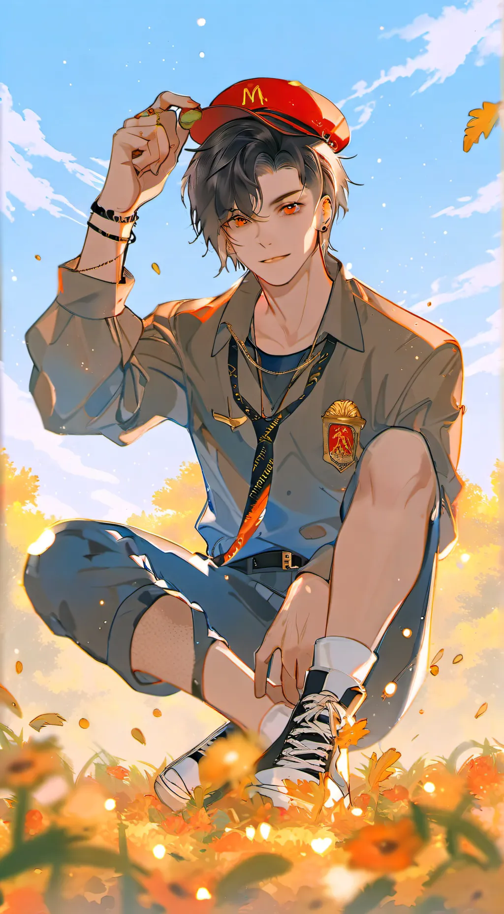 ai character: Simon  background