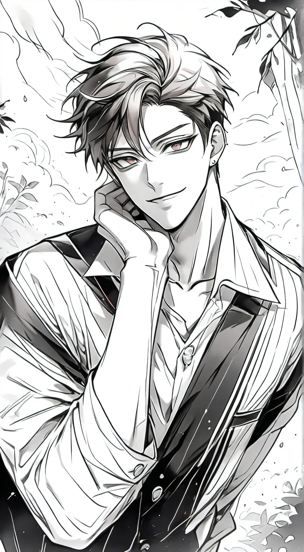 ai character: simon  background