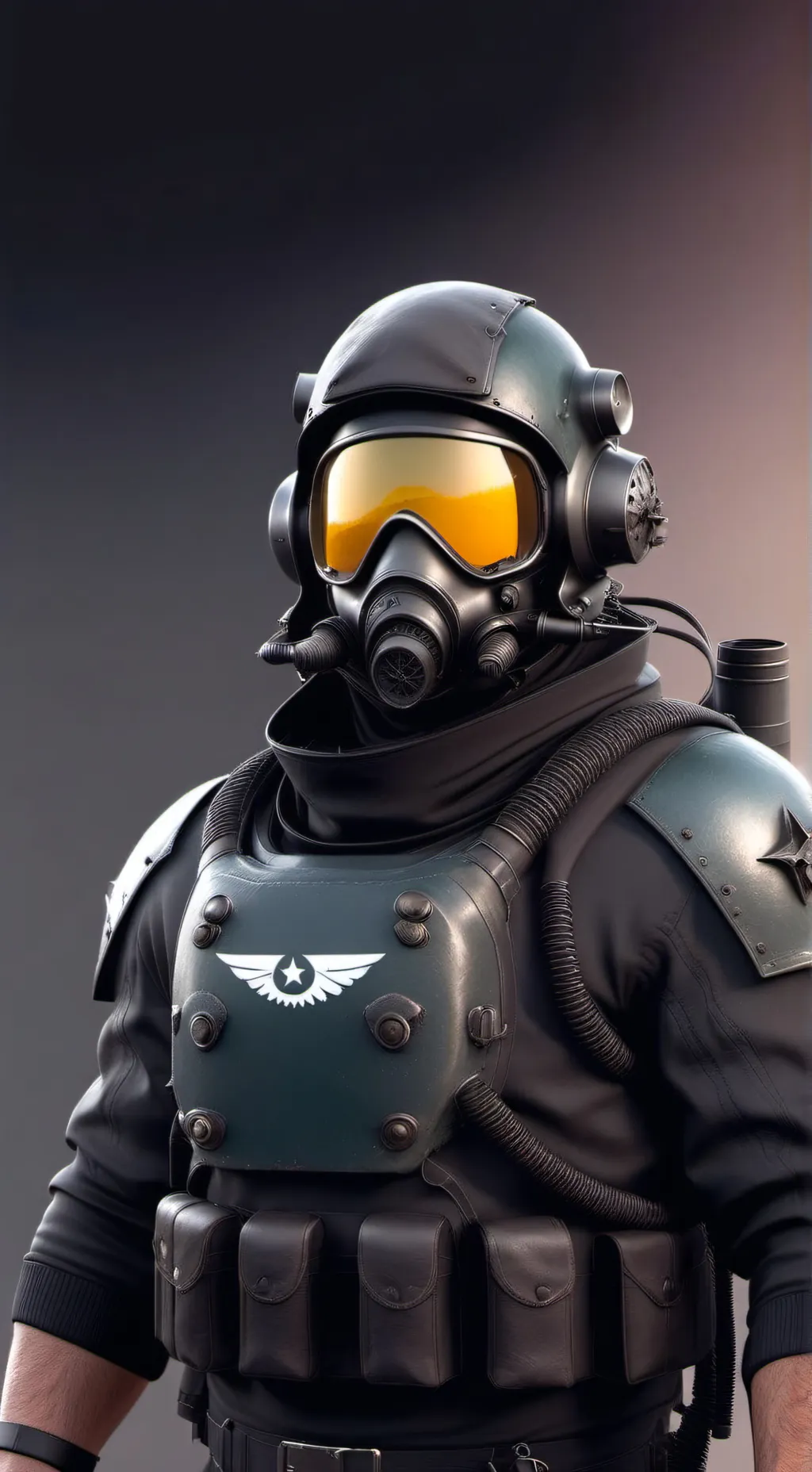 ai character: Helldiver background