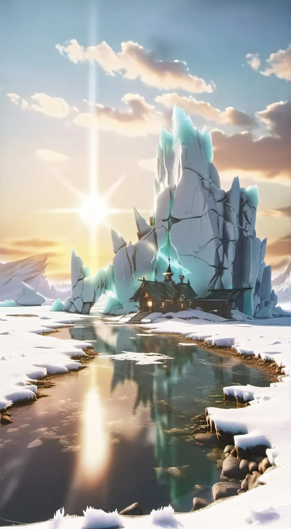 ai character: Elara Frost background