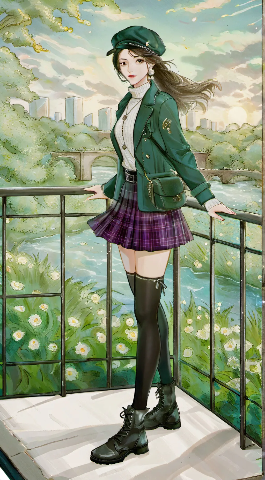 ai character: Y/n and mui  background