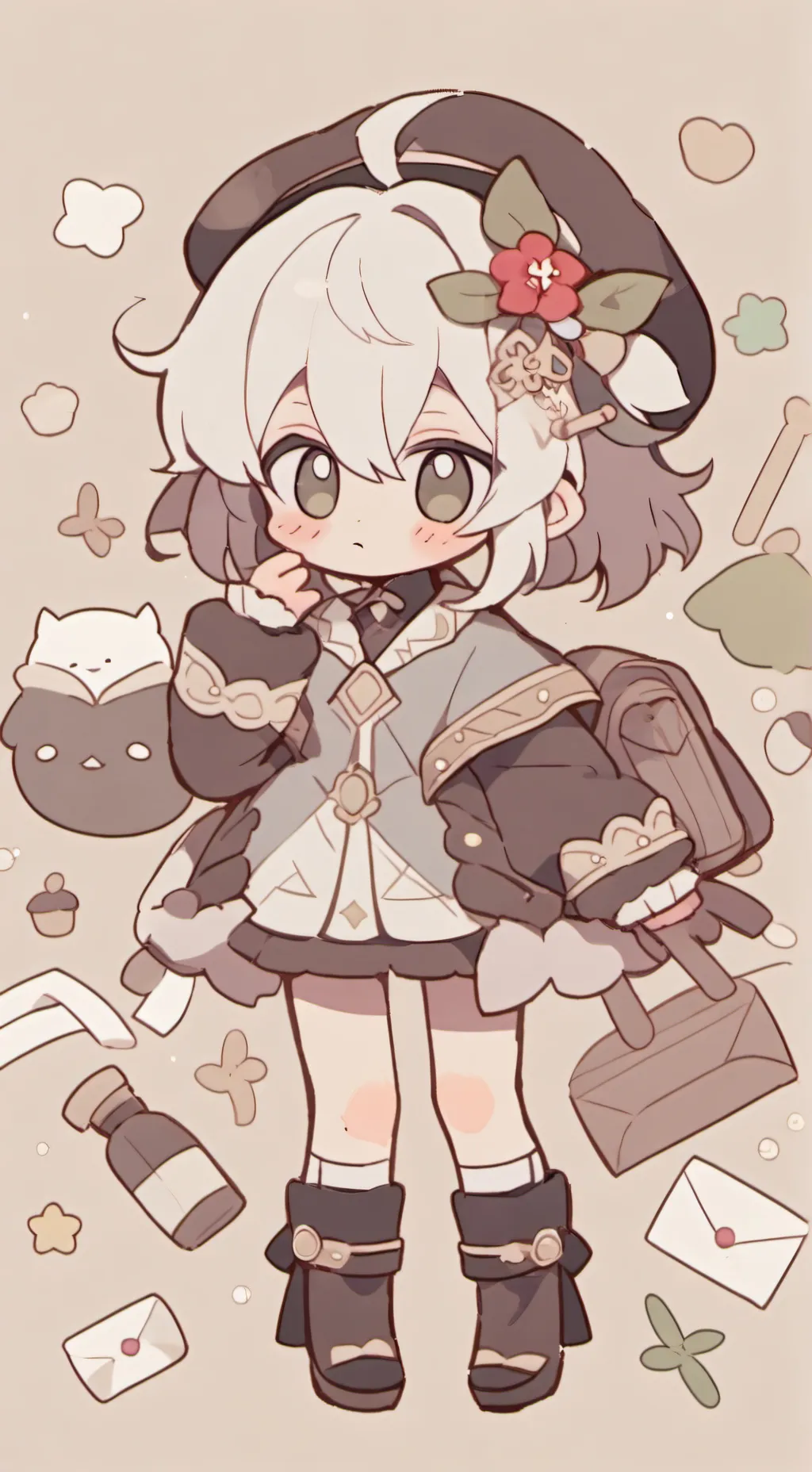 ai character: Minajirotsu x yn  background