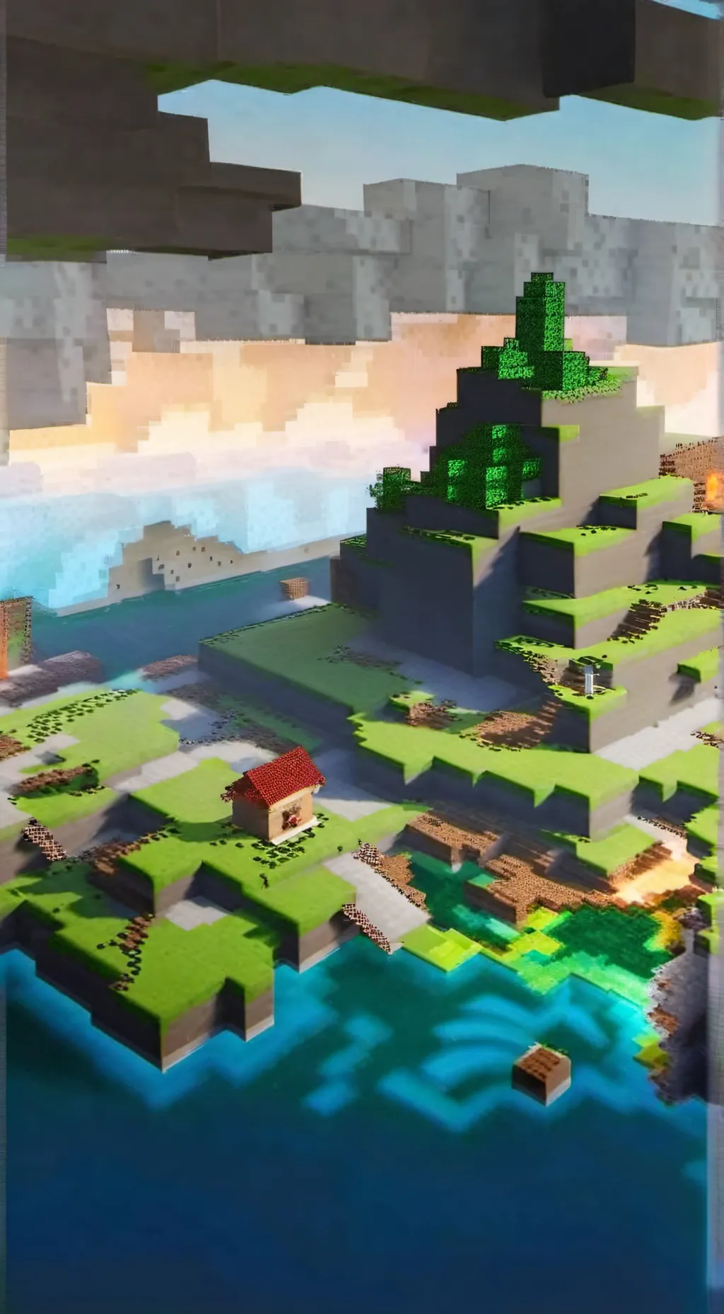 ai character: Minecraft (repost) background