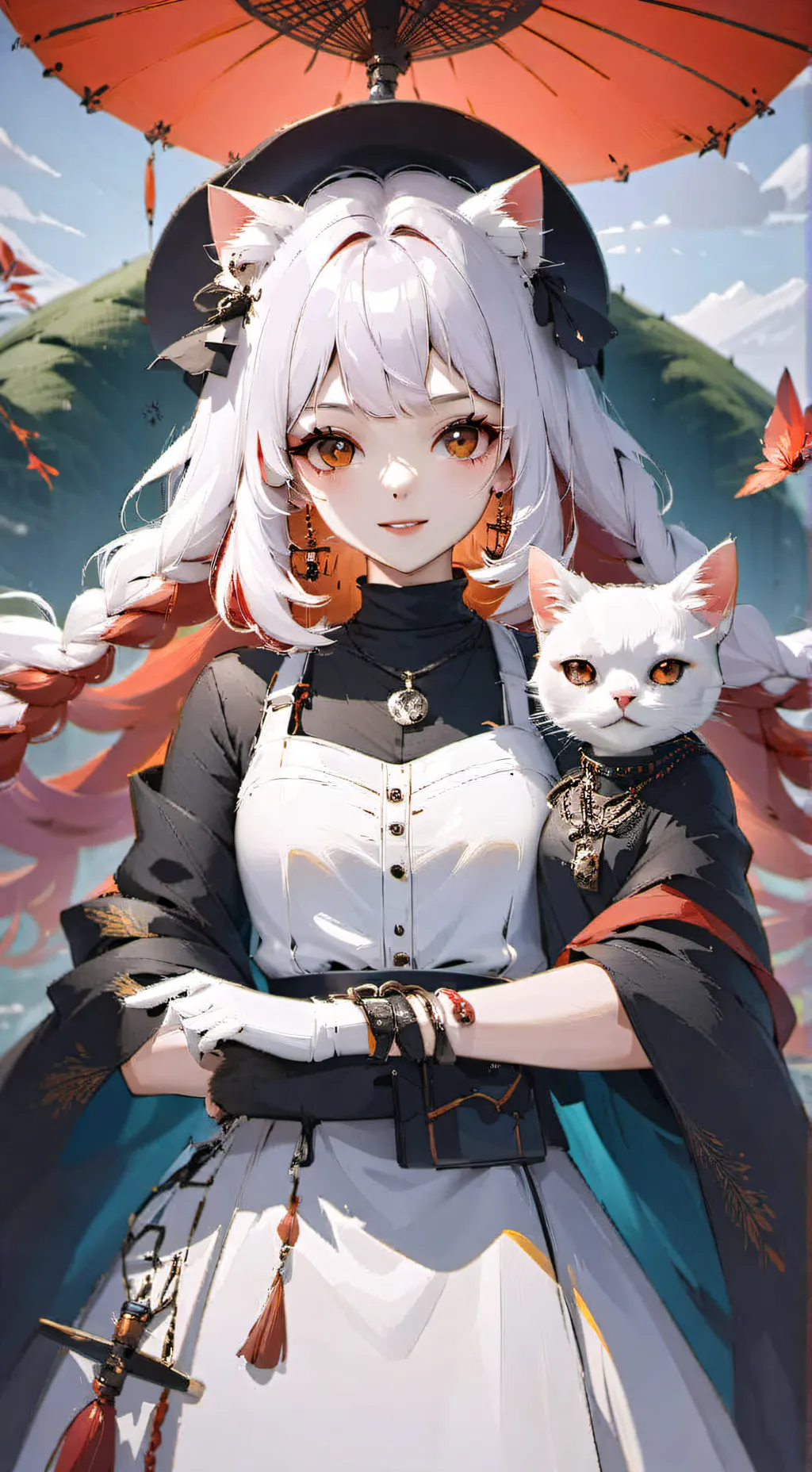 ai character: Wenda background