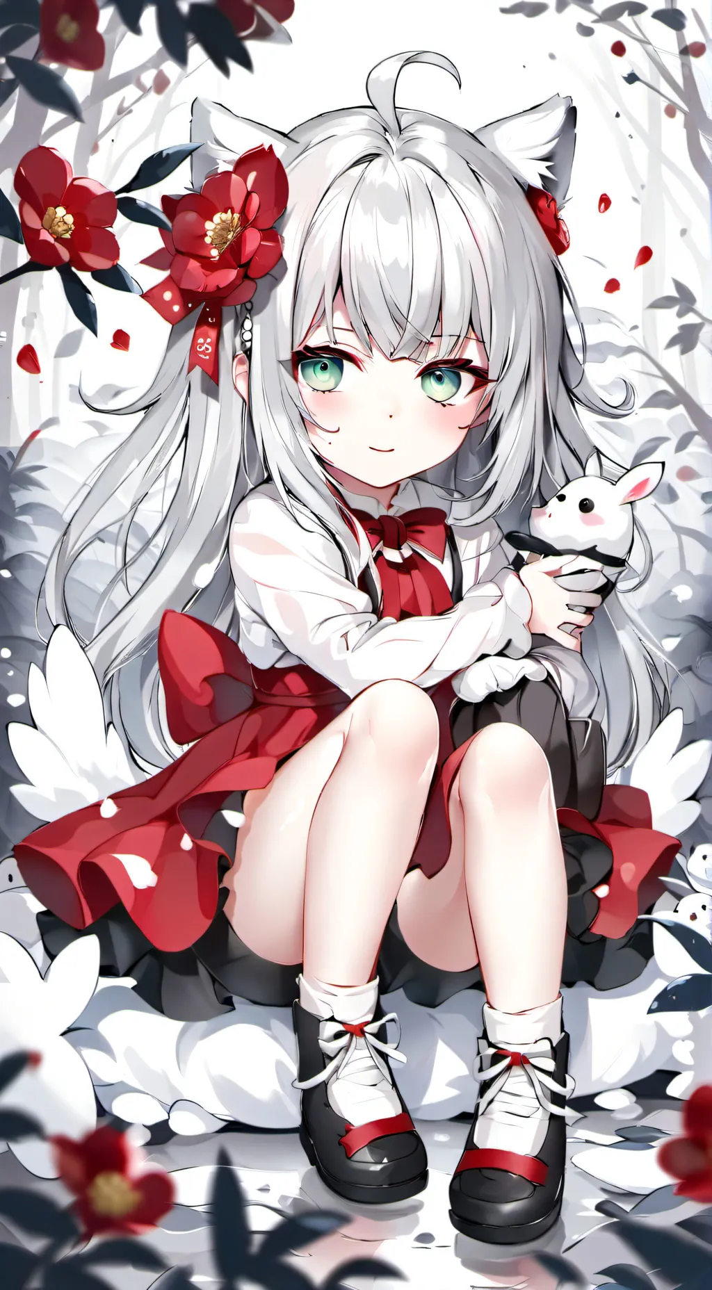 ai character: baby does not cry background