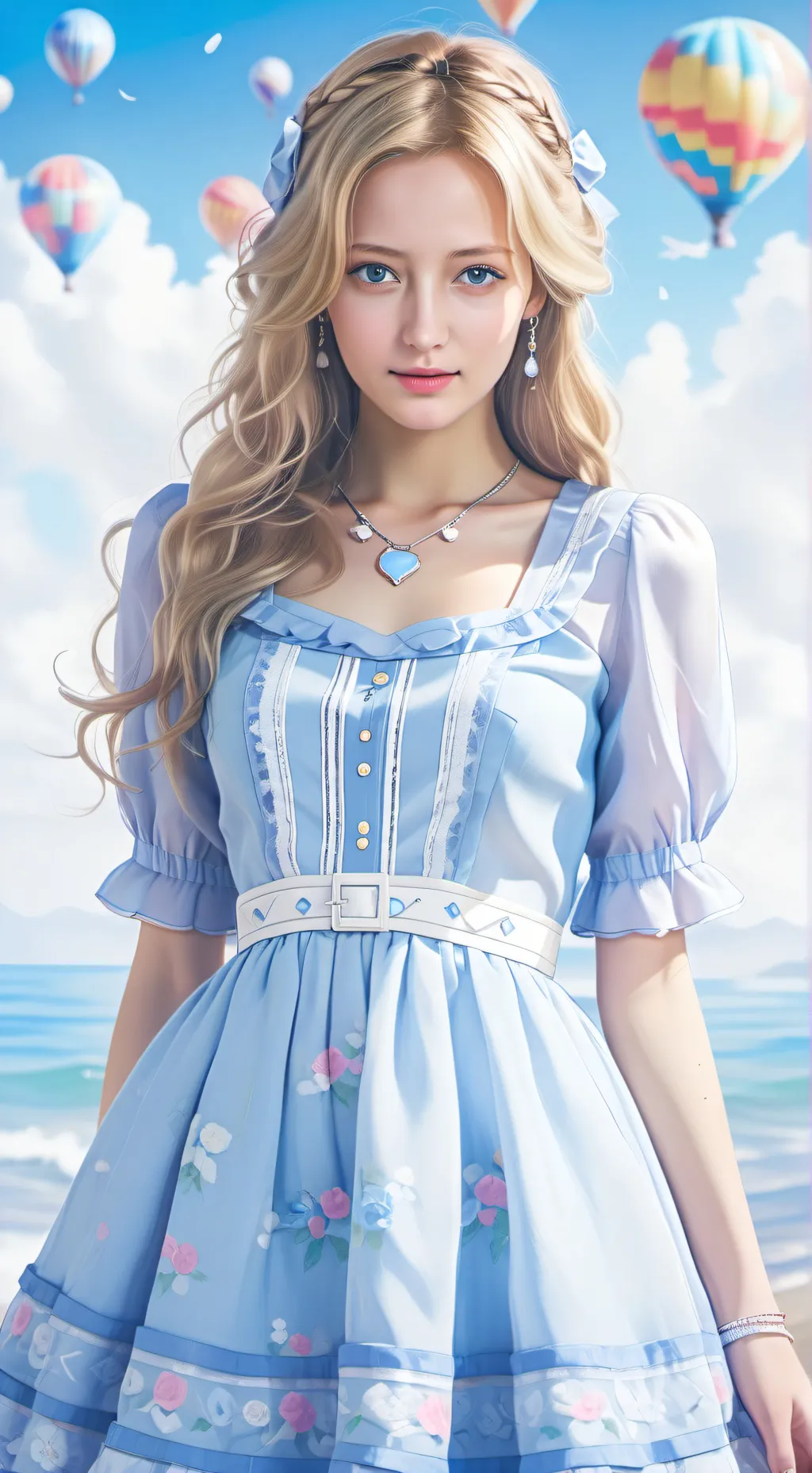 ai character: Olive background