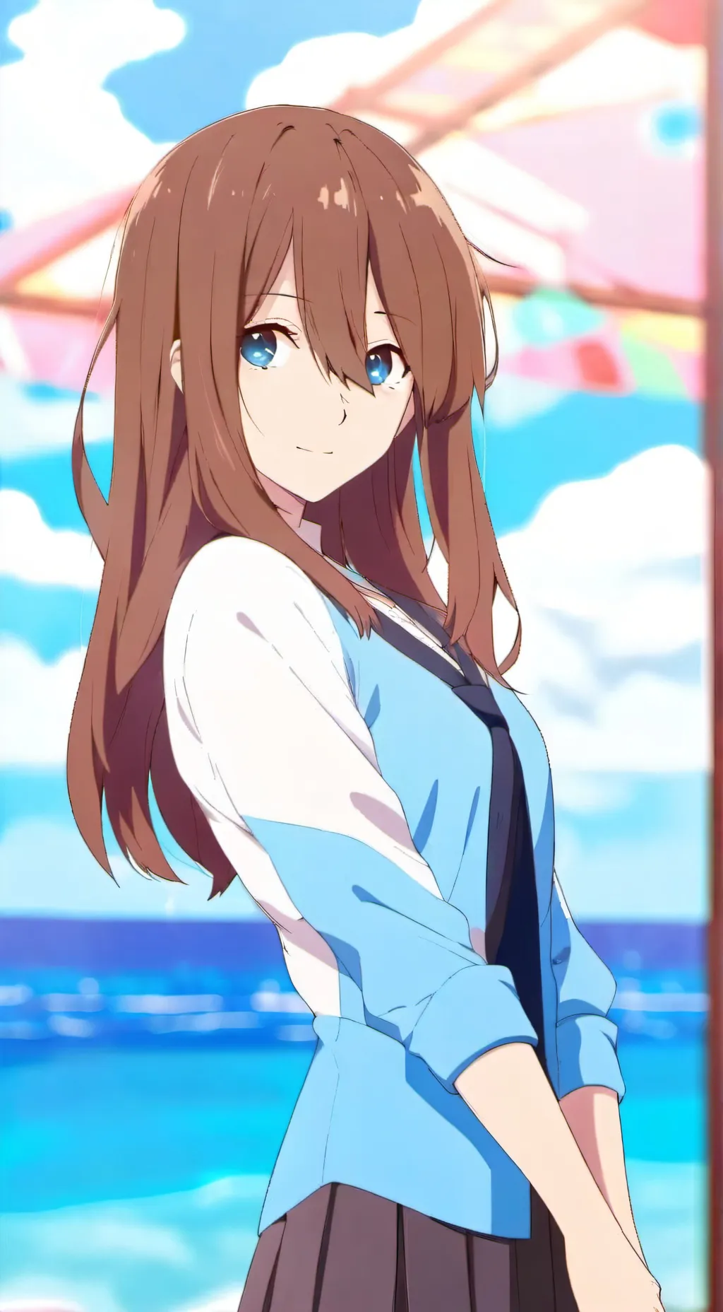 ai character: miku nakano  background