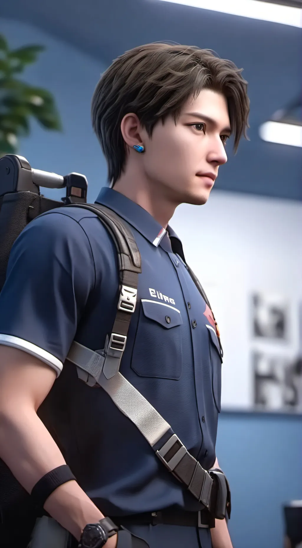 ai character: geht  background