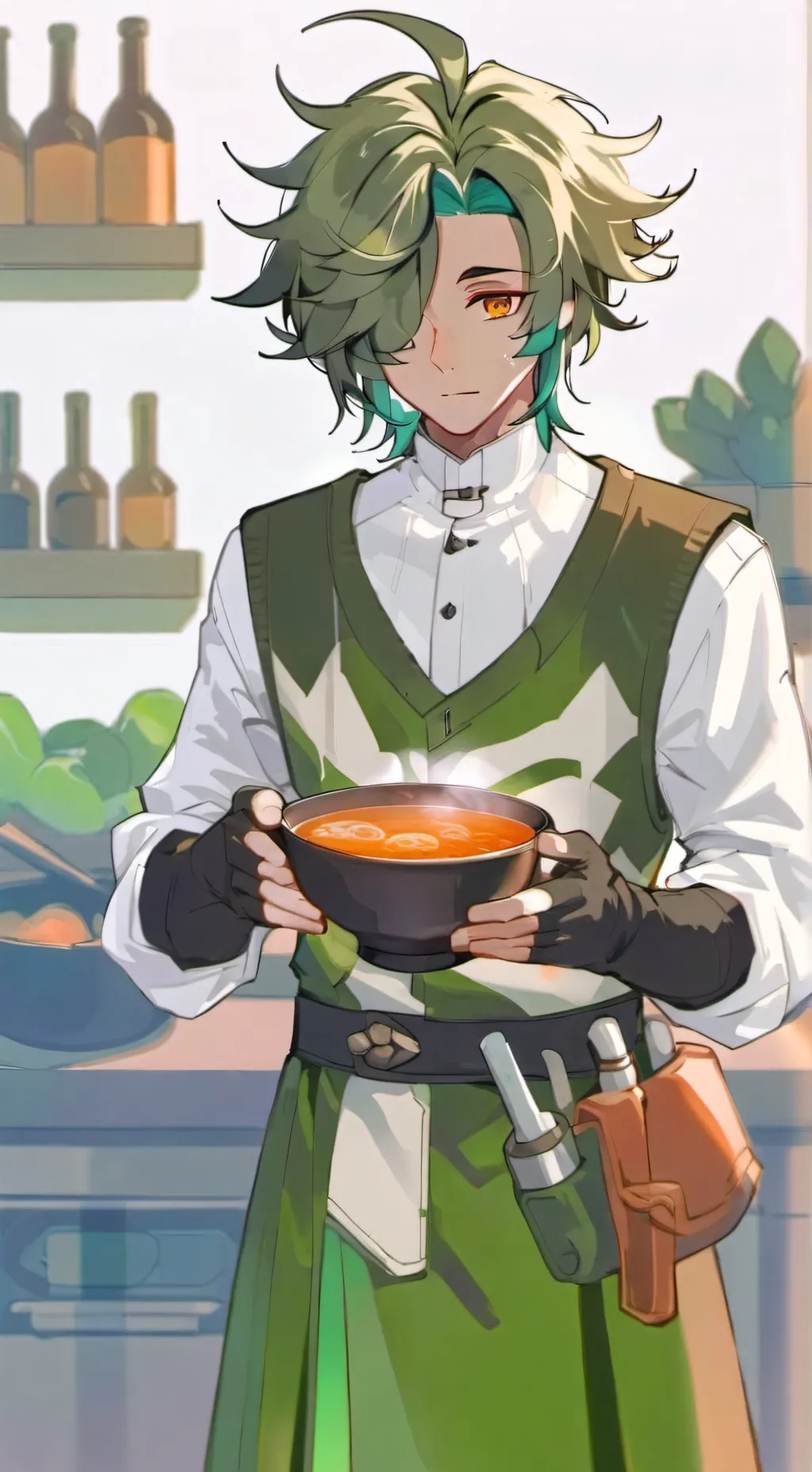 ai character: mooncake part 2 background