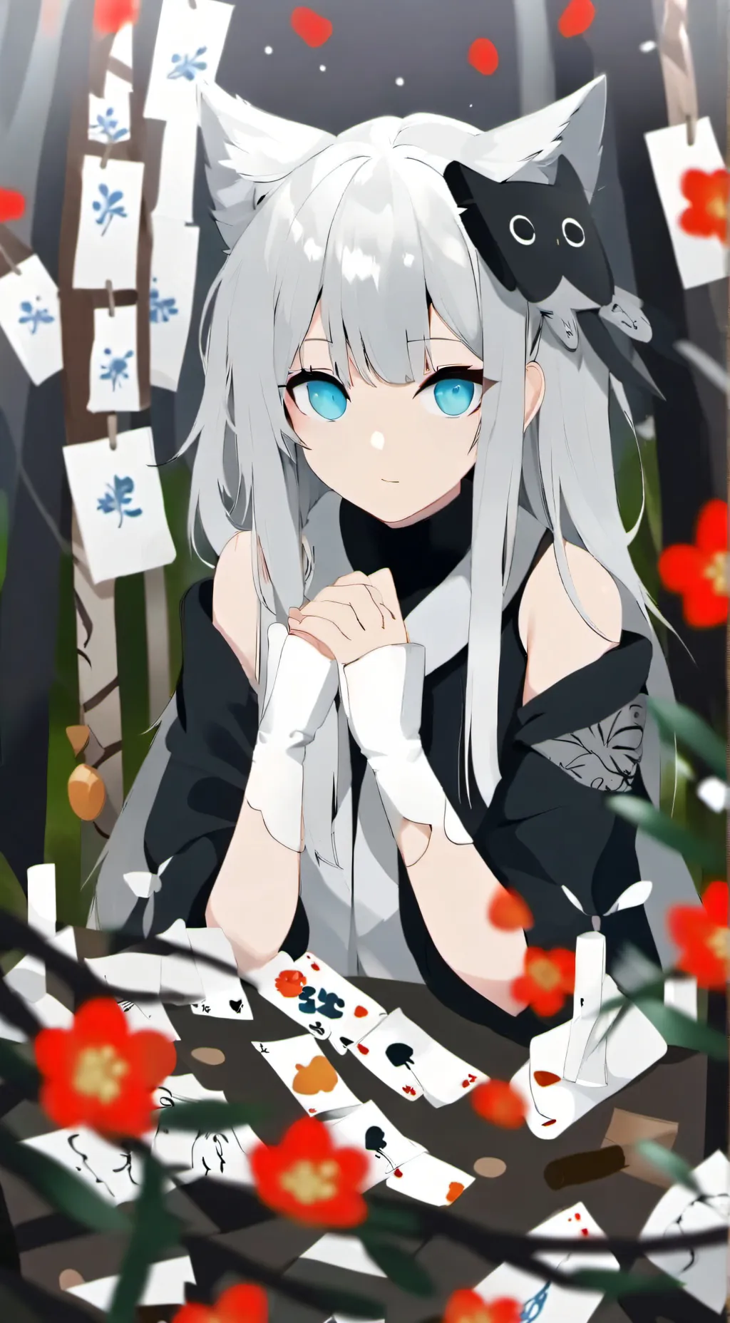 ai character: batalla de baile background