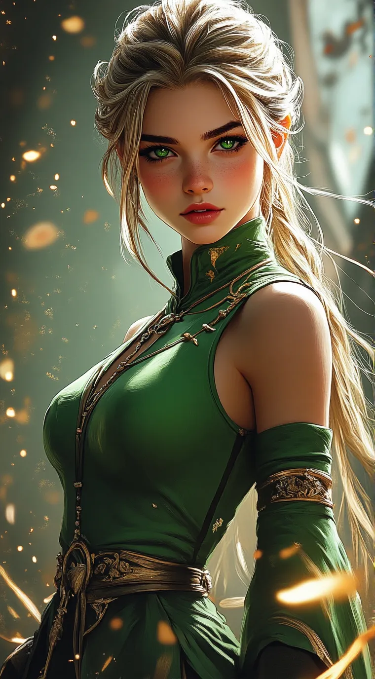 ai character: cristal background