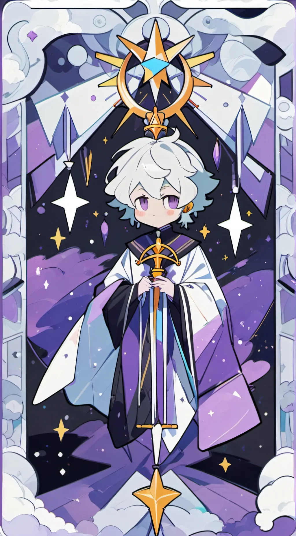 ai character: Moonshell cuz idk! background
