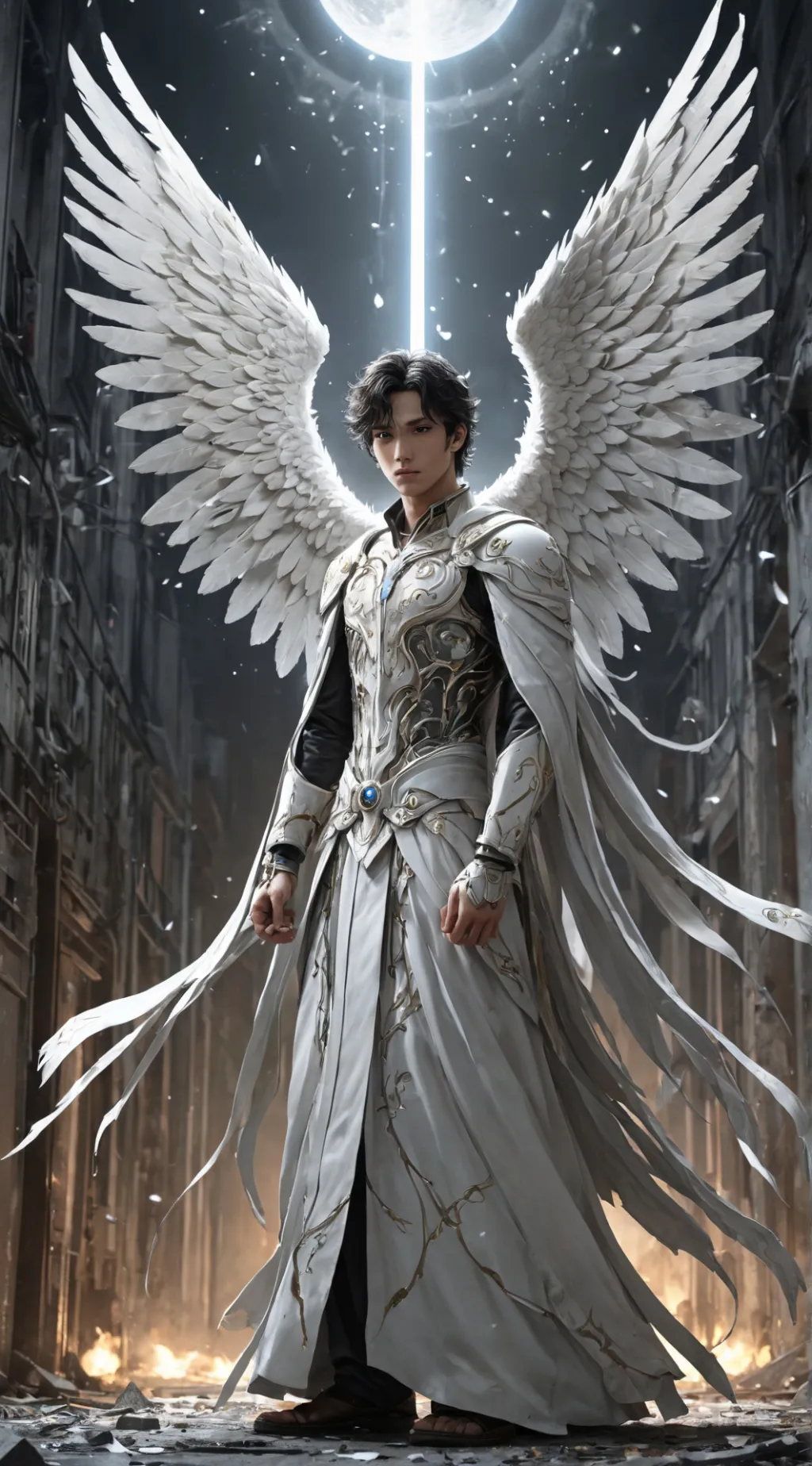 ai character: Lucien background