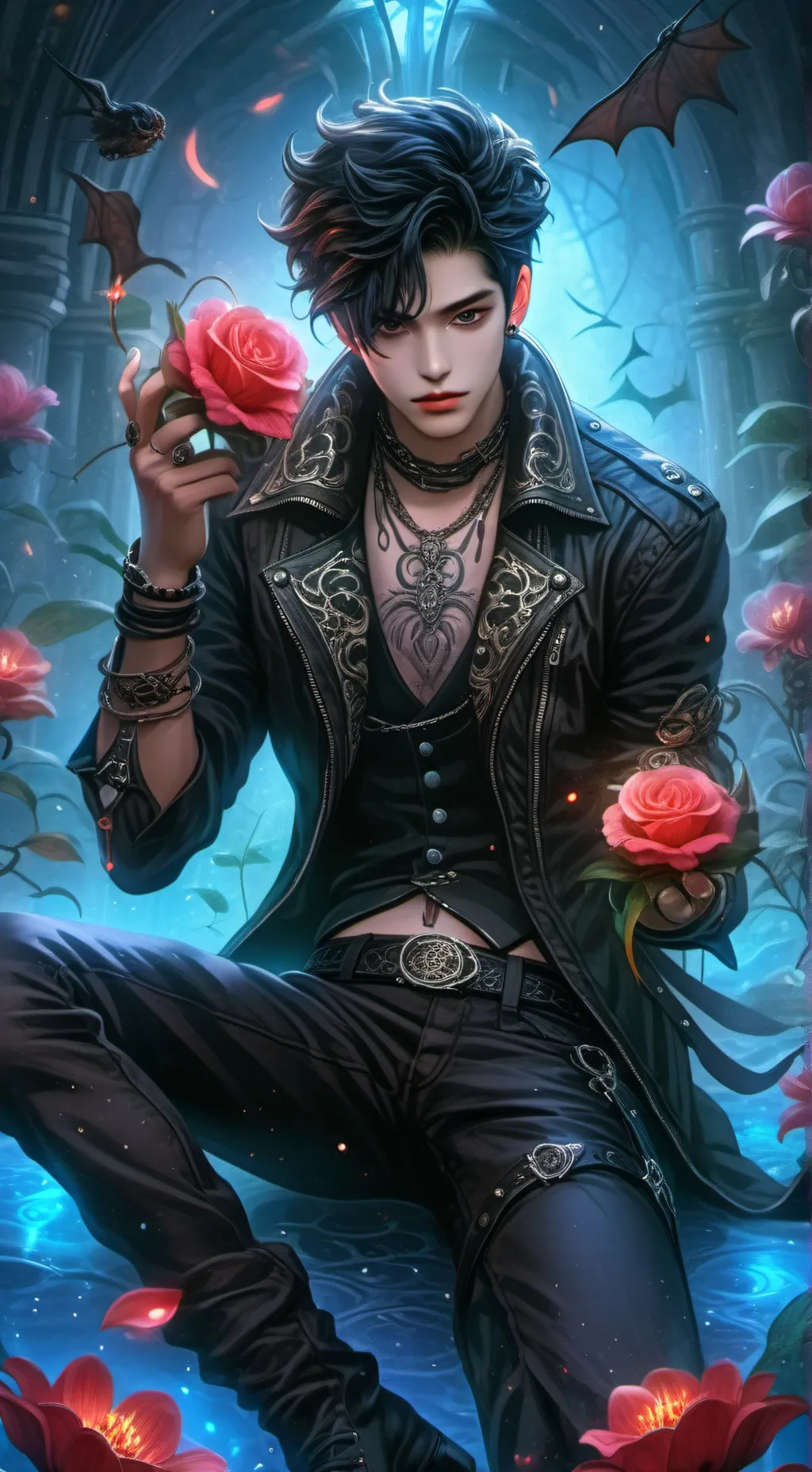 ai character: Tony background