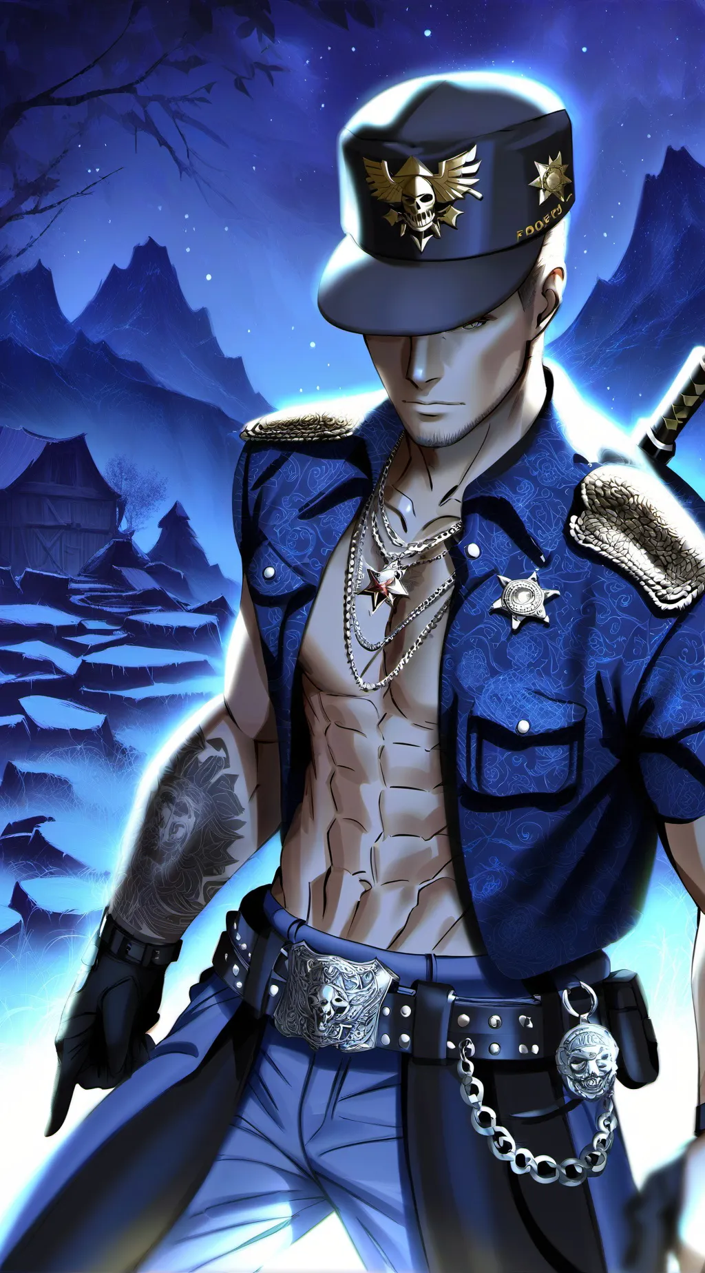 ai character: Sheriff Xavier background