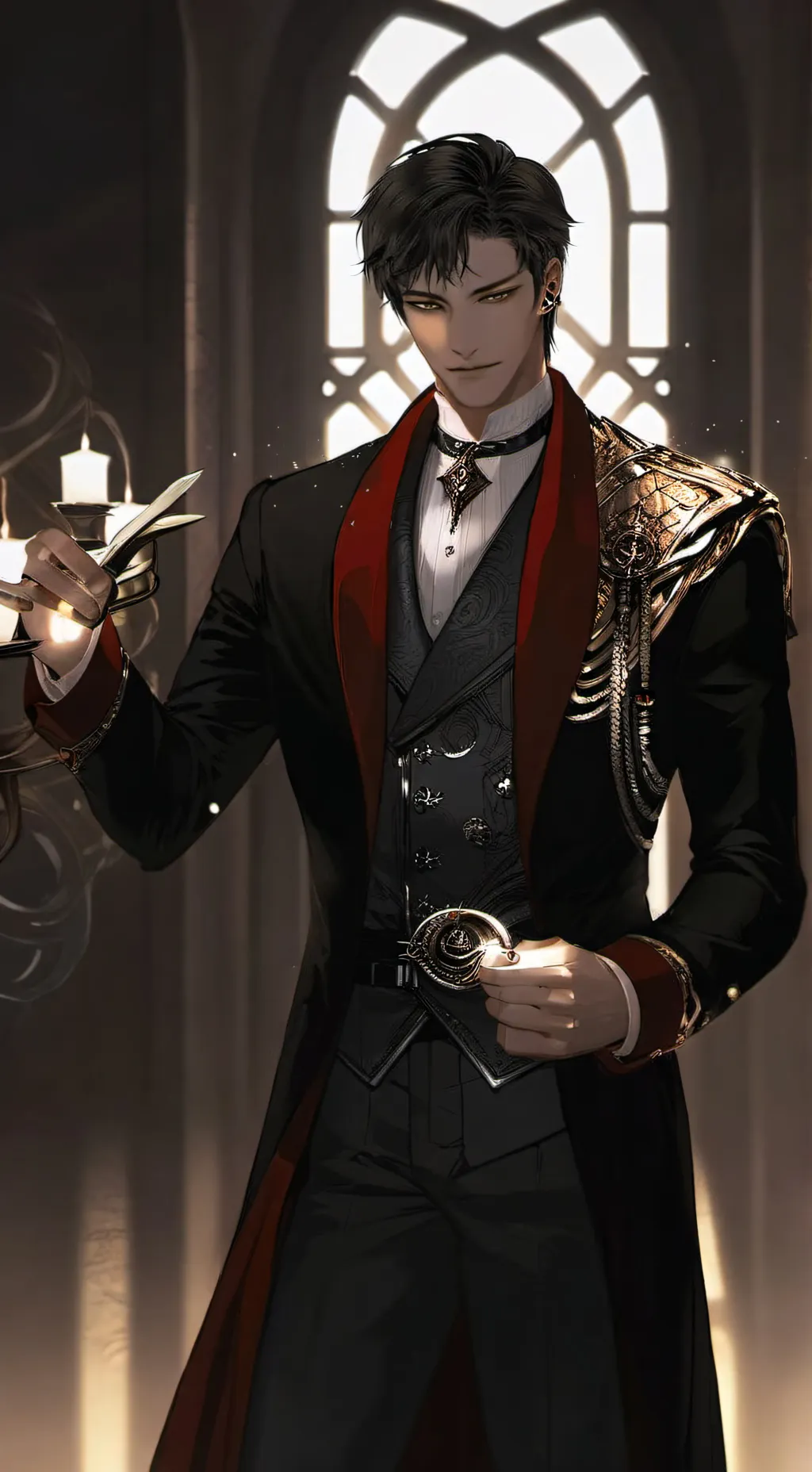 ai character: Lucien background
