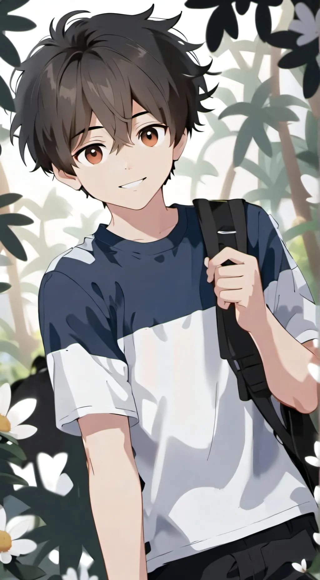 ai character: Little Brother  background