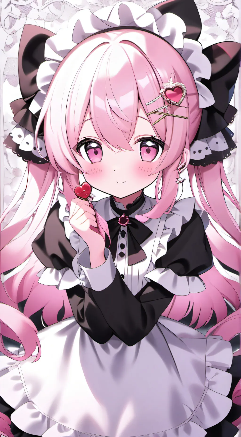 ai character: kawaii background