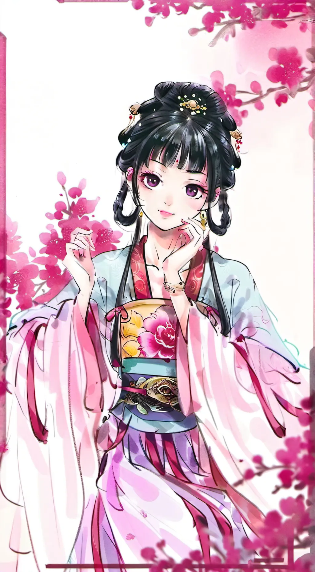 ai character: ~°*-*Maomao*-*°~ background