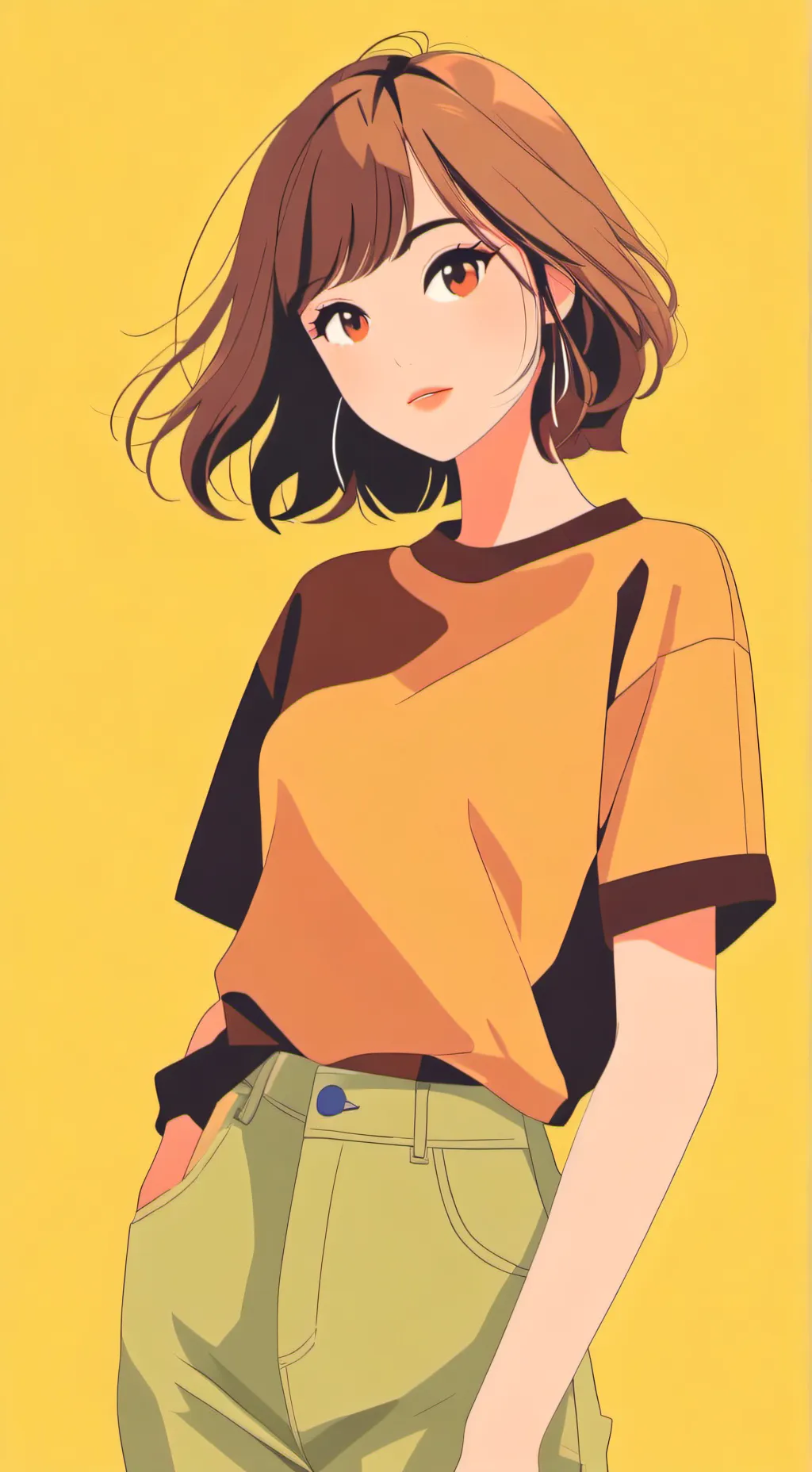 ai character: 🎺 Robin Buckley🎺 background