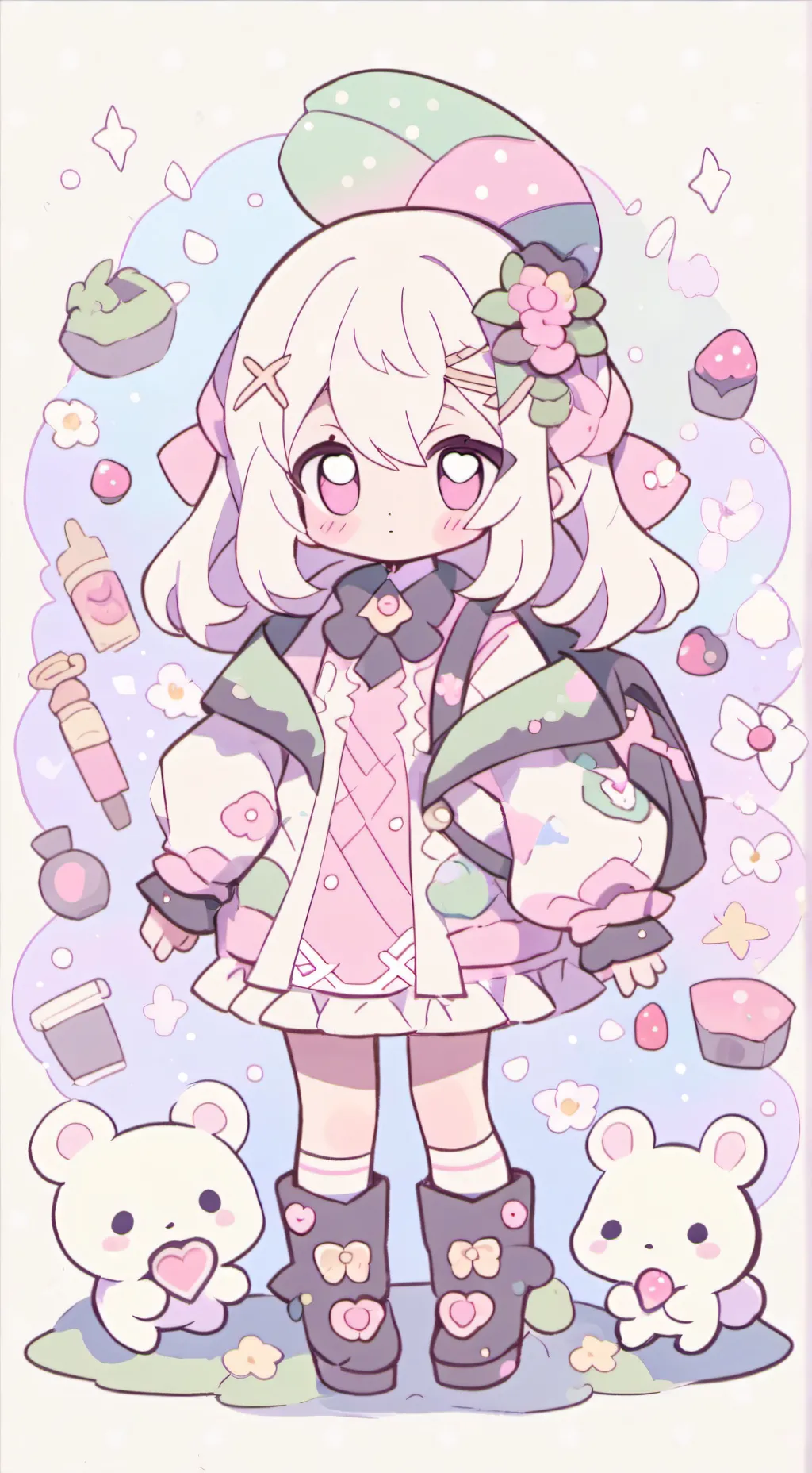 ai character: Douma x Akaza background