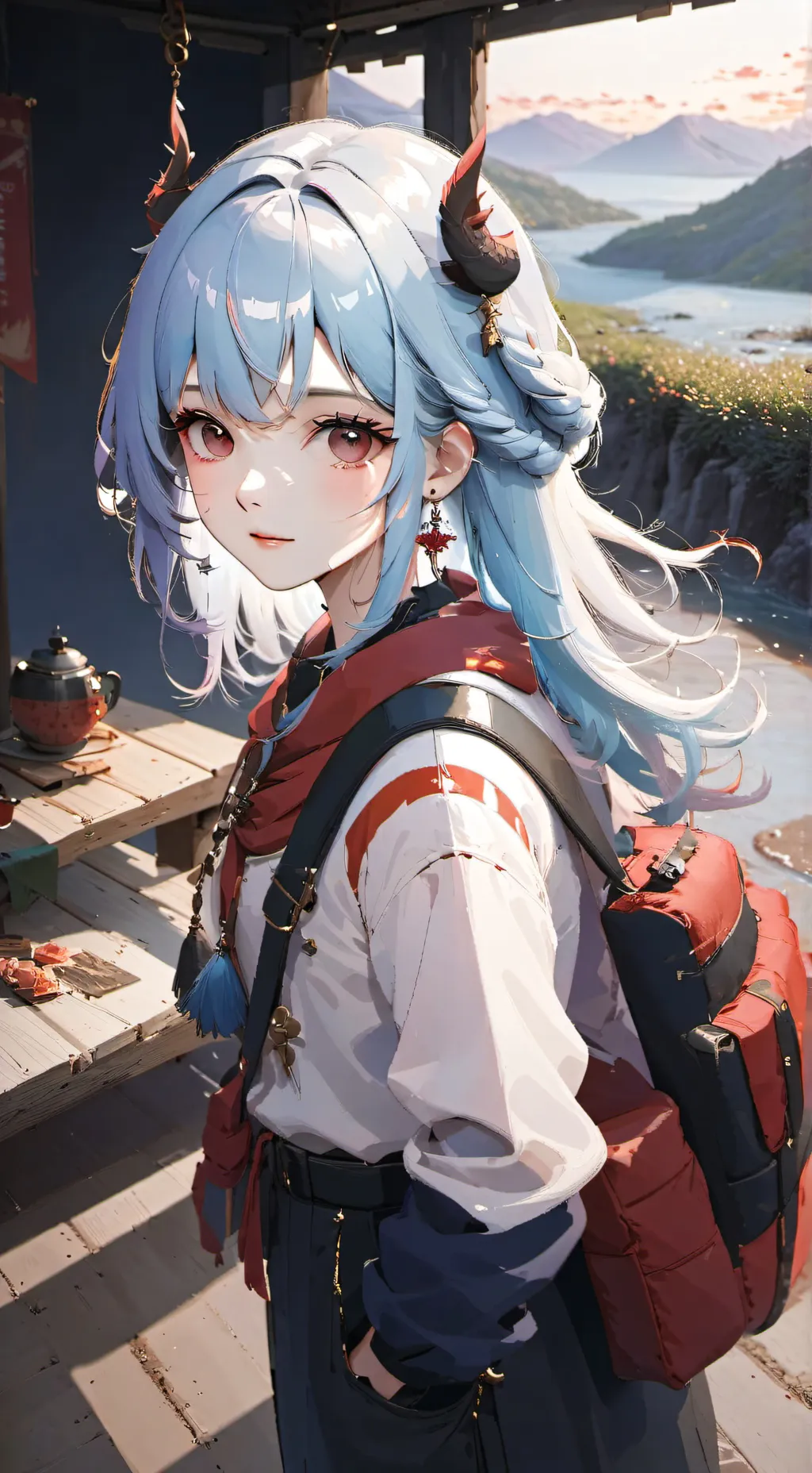 ai character: mara background