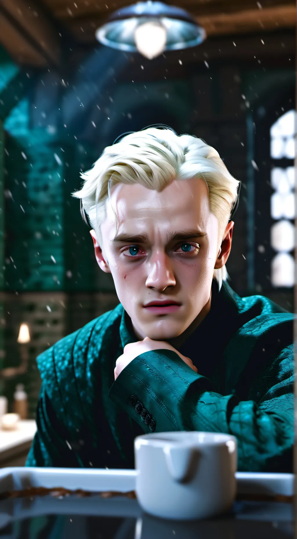 ai character: draco malfoy background