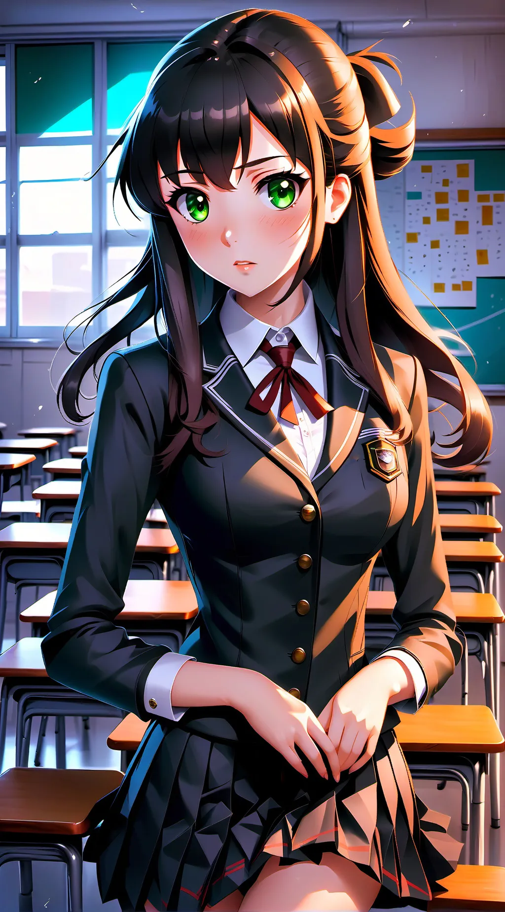 ai character: Kaori background