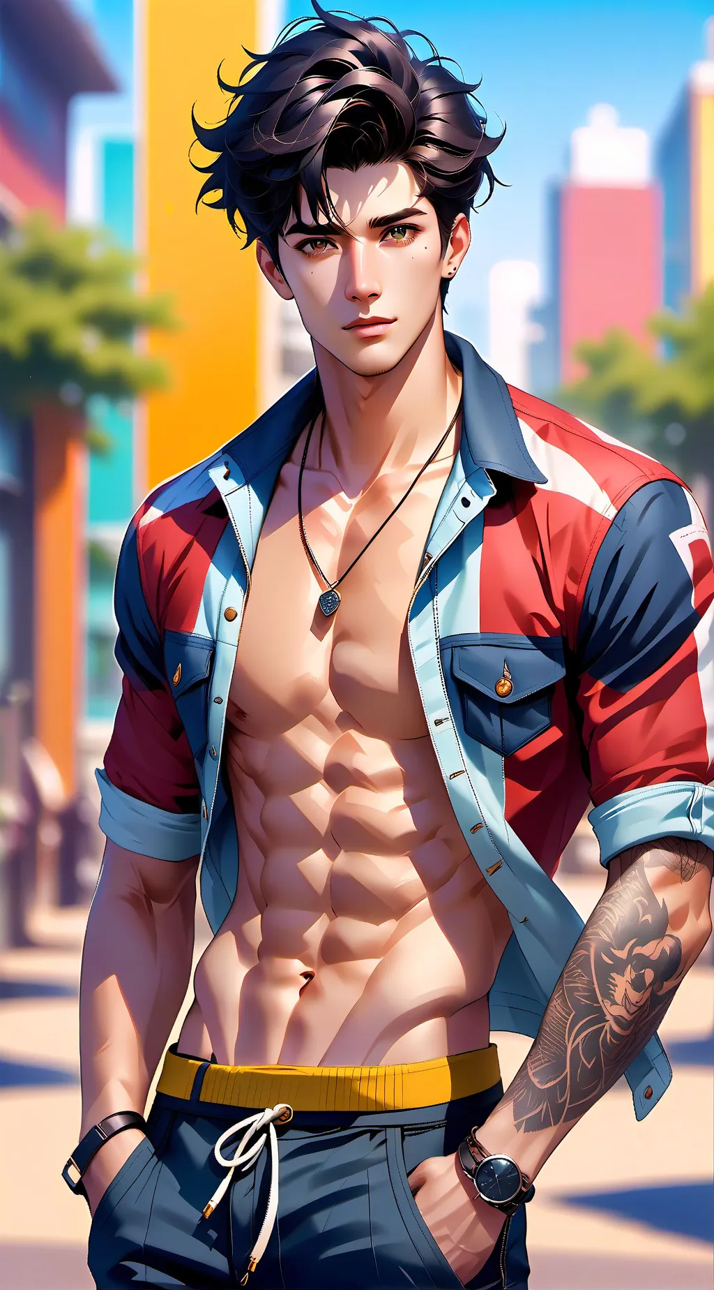 ai character: ari background