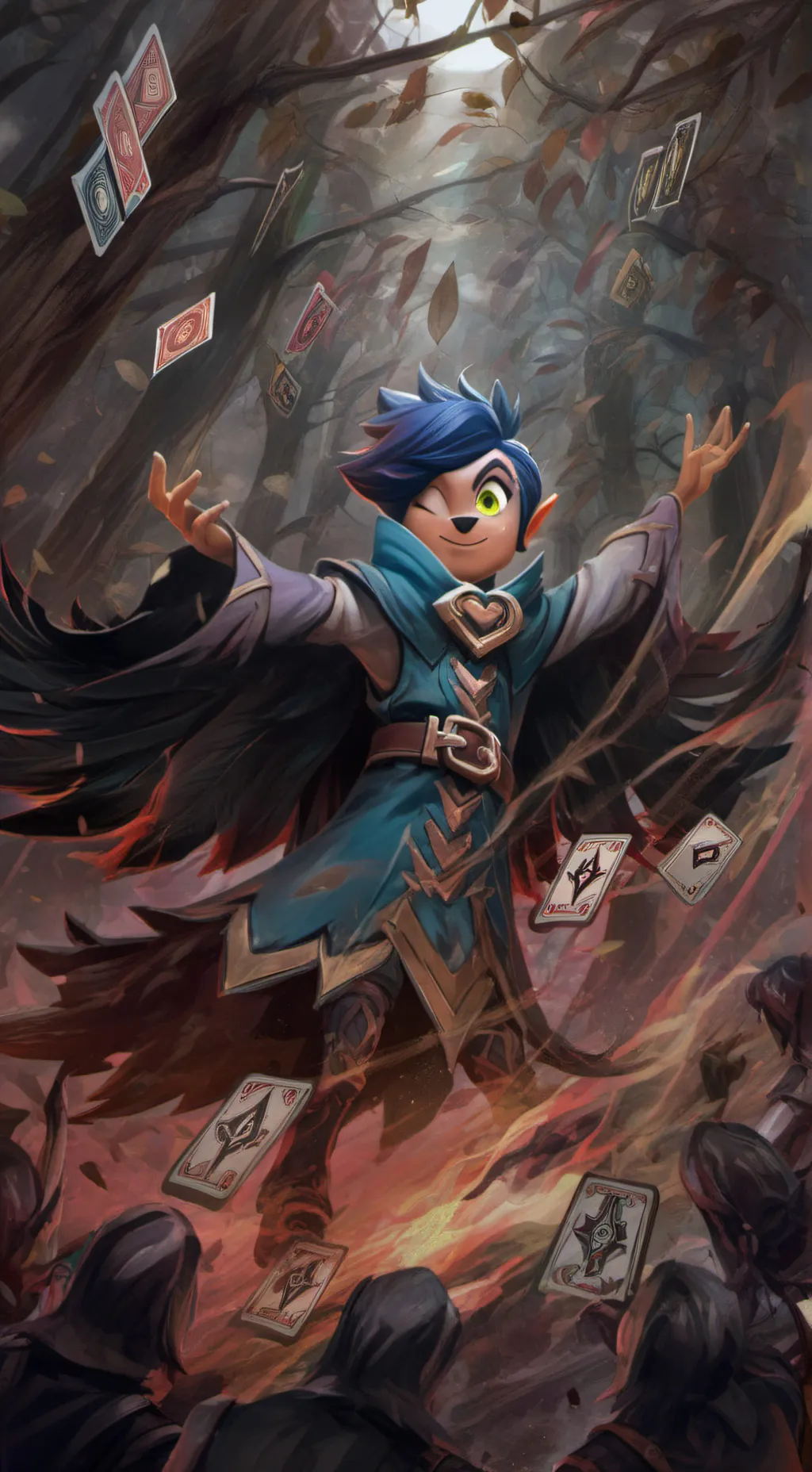 ai character: Uno Legend background