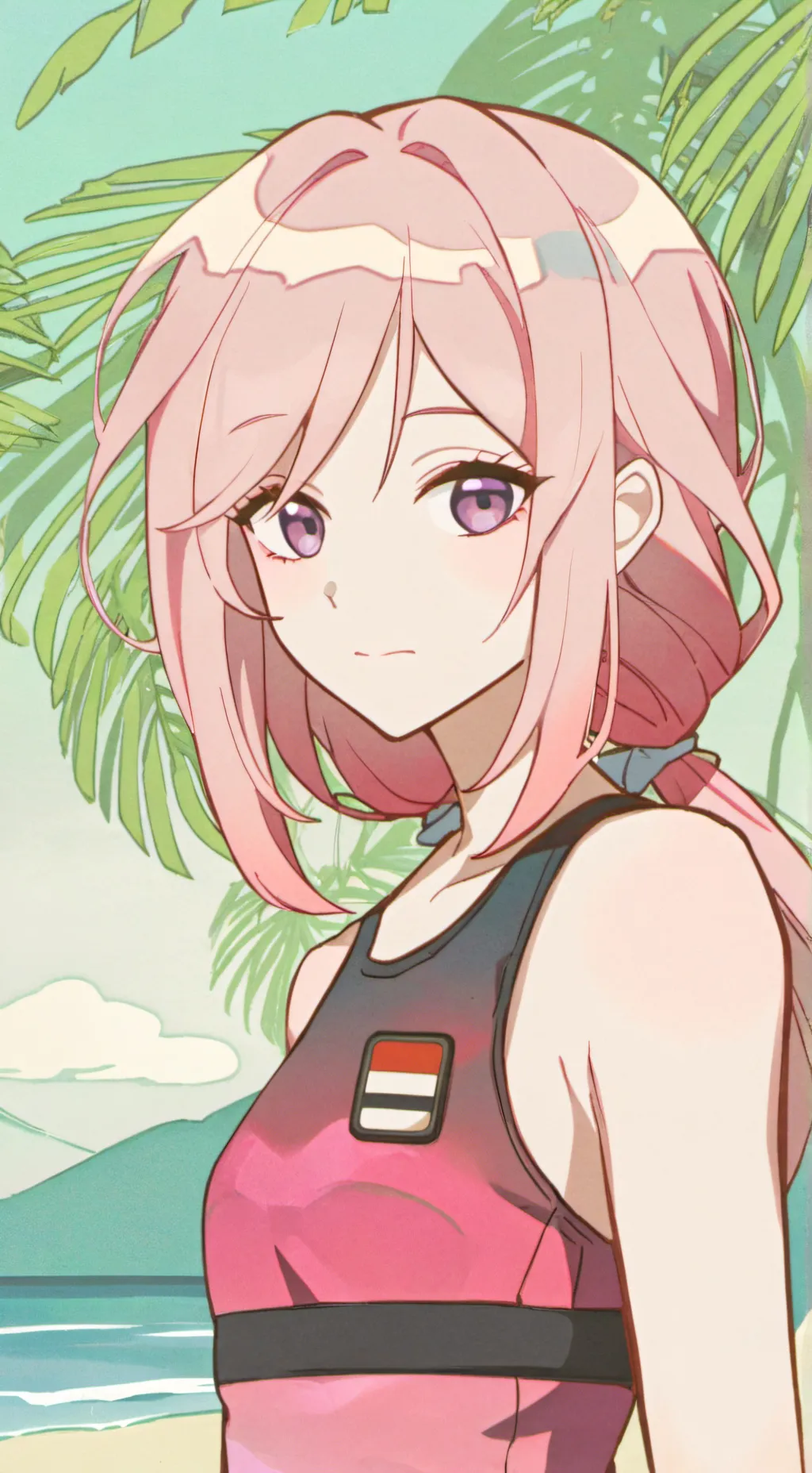 ai character: Lifeguard Callumma background