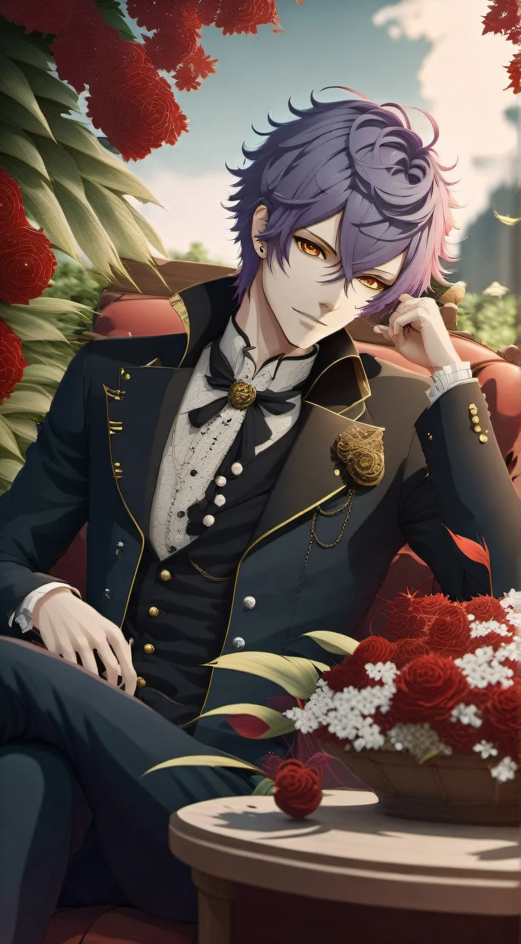 ai character: ayato background