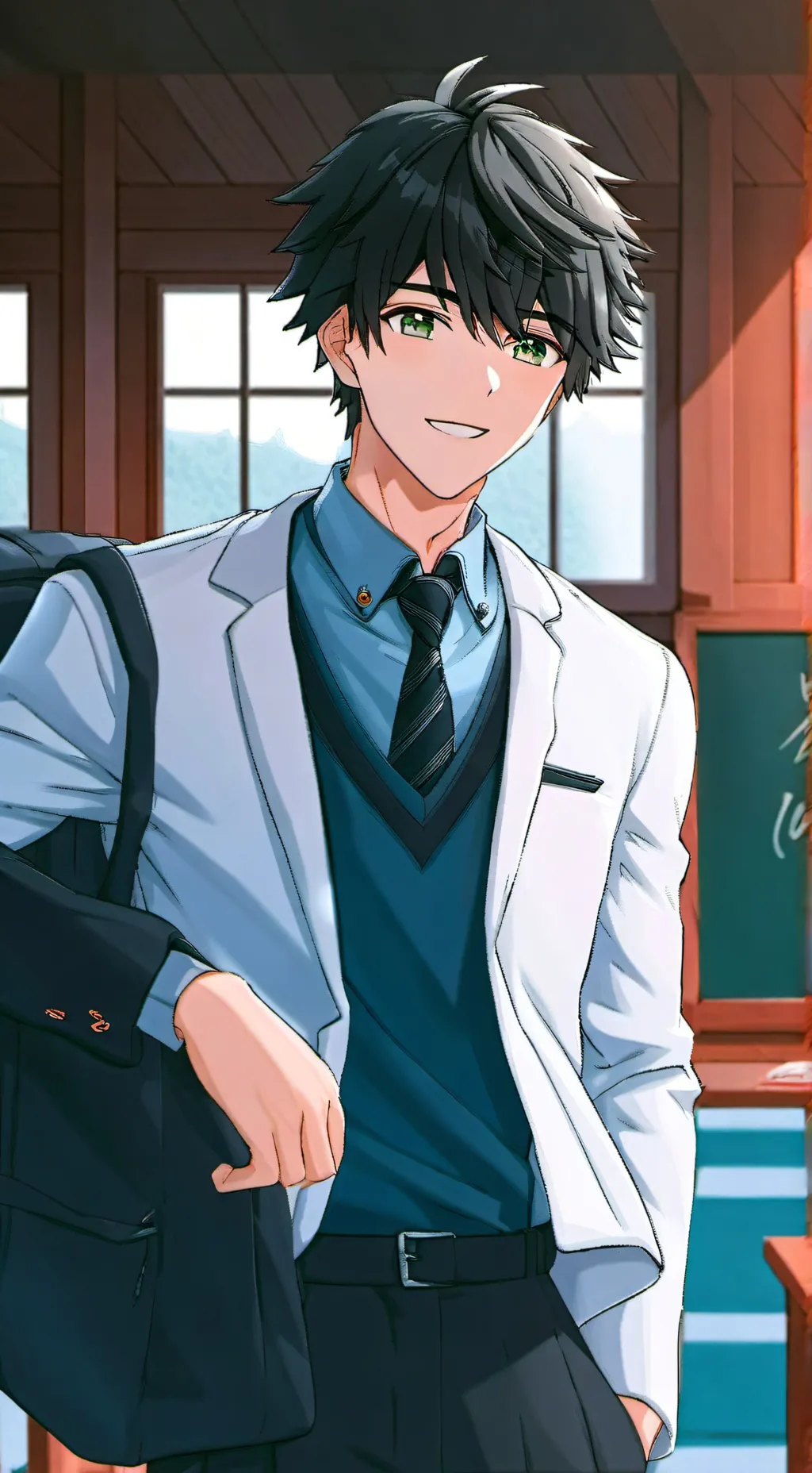 ai character: Riku Kato background