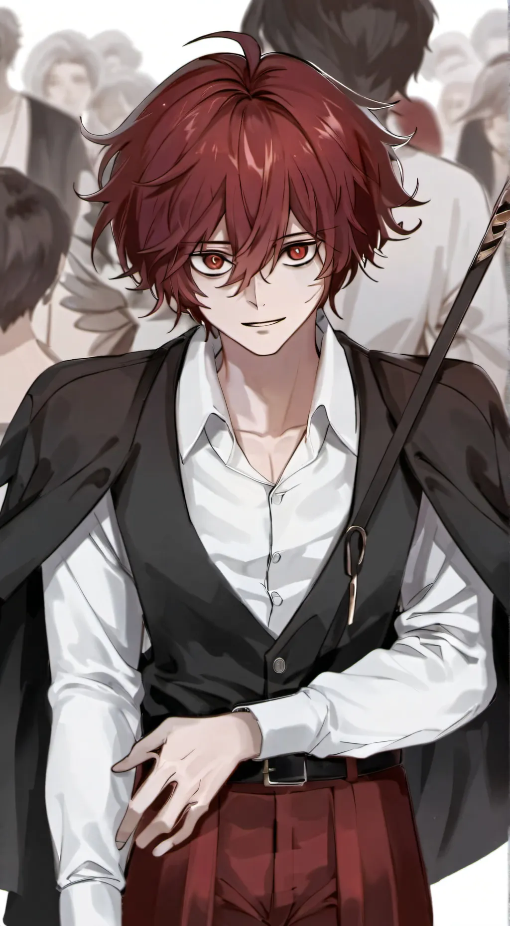 ai character: Asher. background