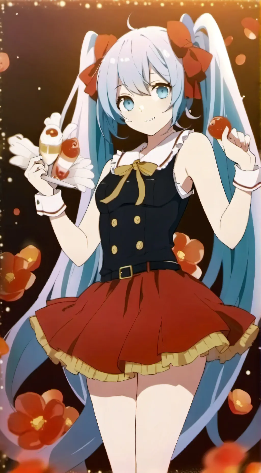 ai character: Hatsume Miku background