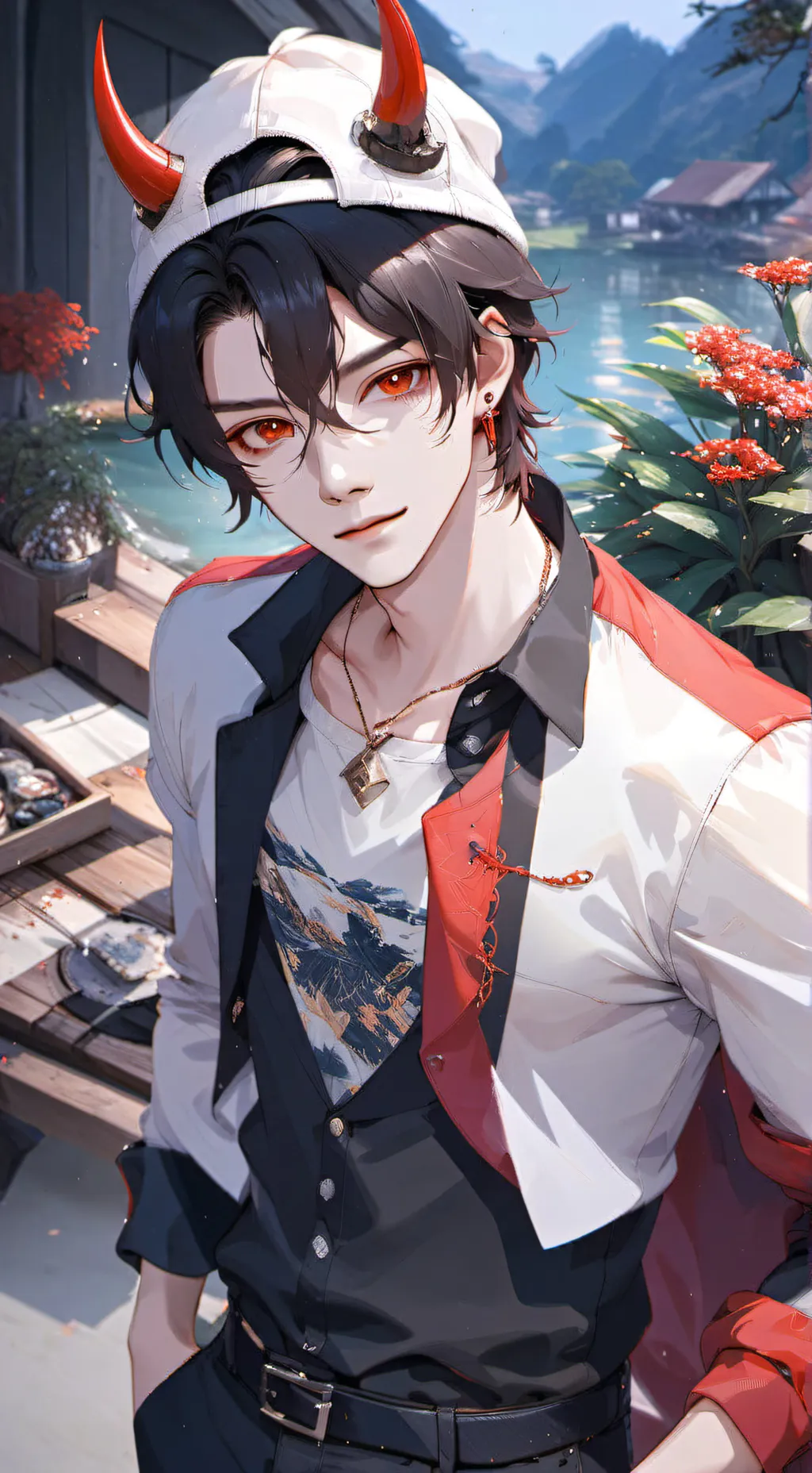 ai character: Obey Me background