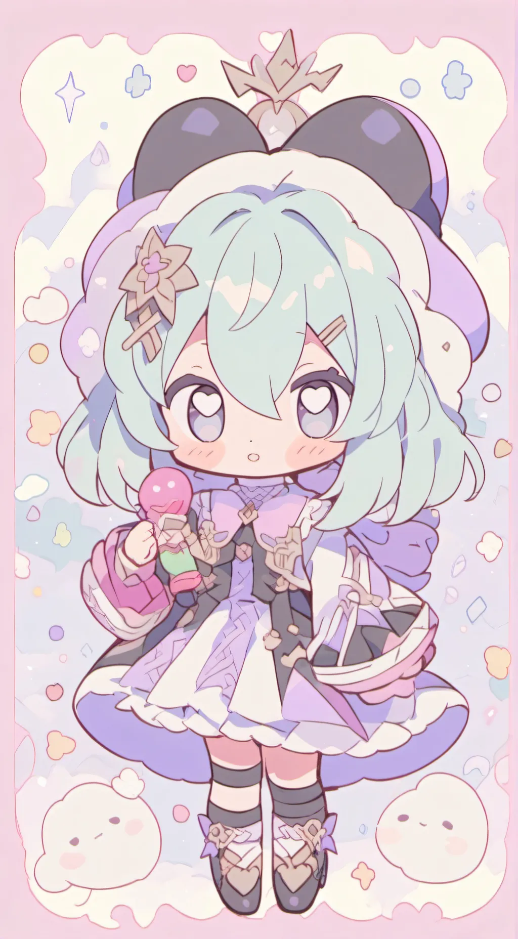ai character: Amelie background