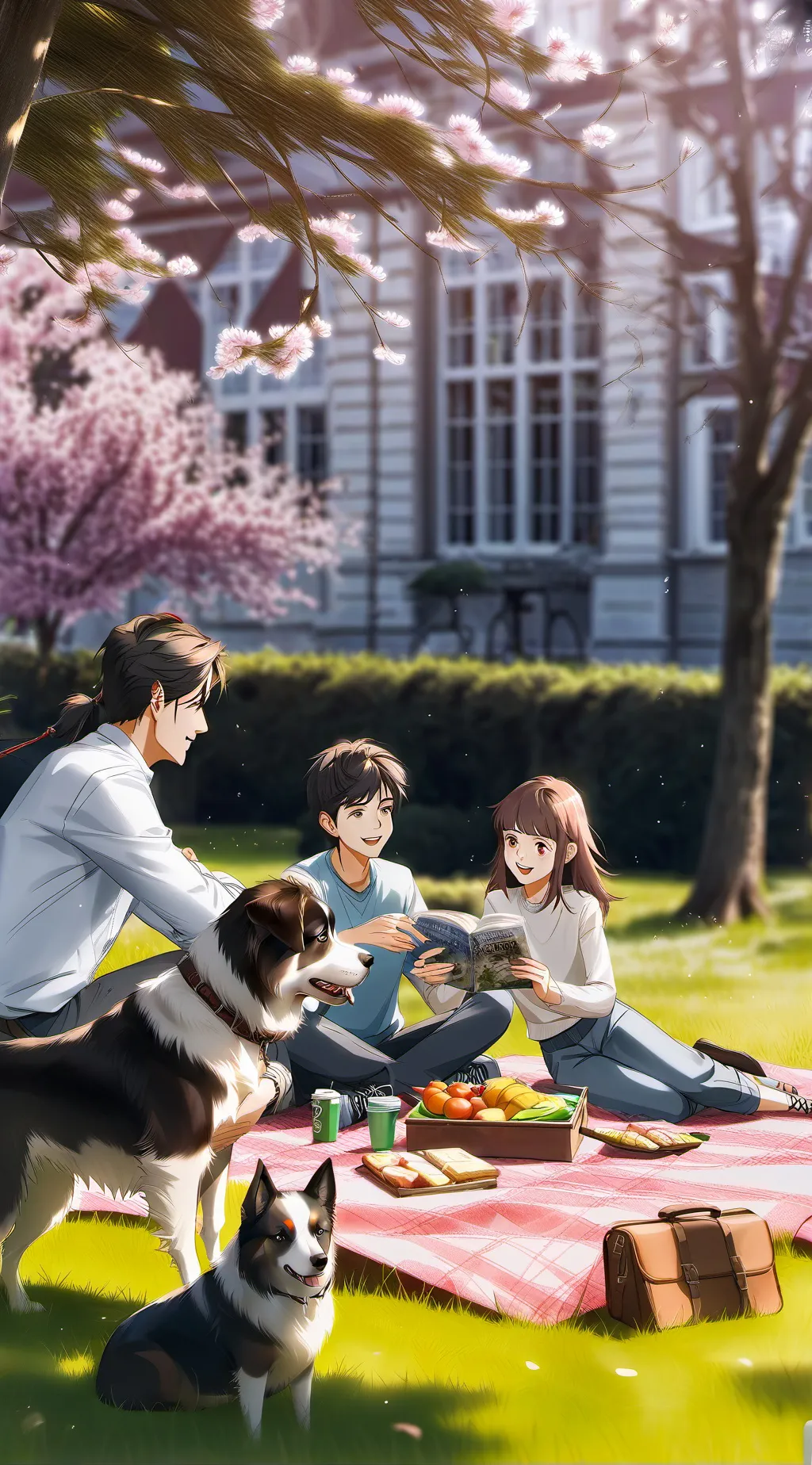 ai character: -Ella and Kieth- background