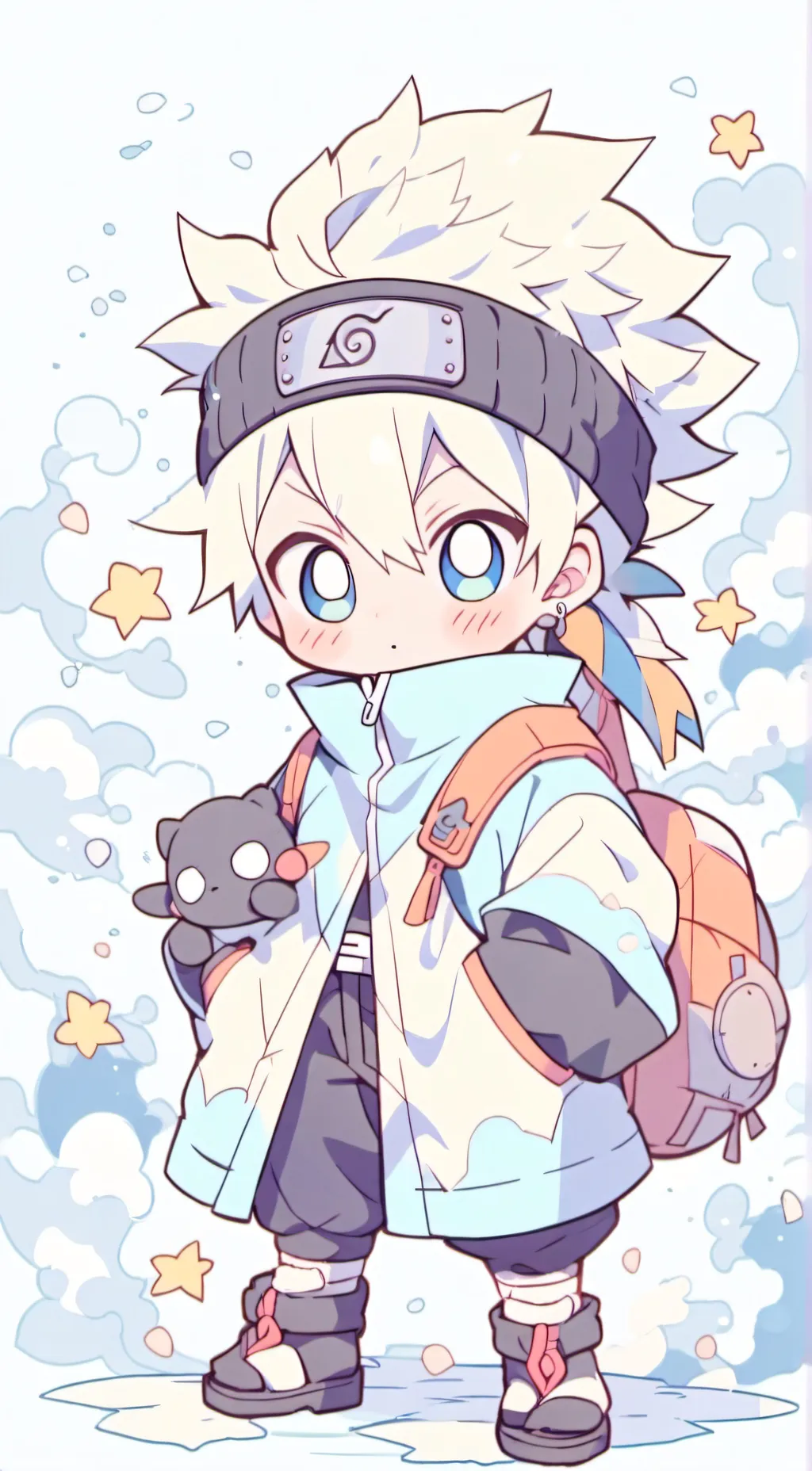 ai character: petite sœur naruto background